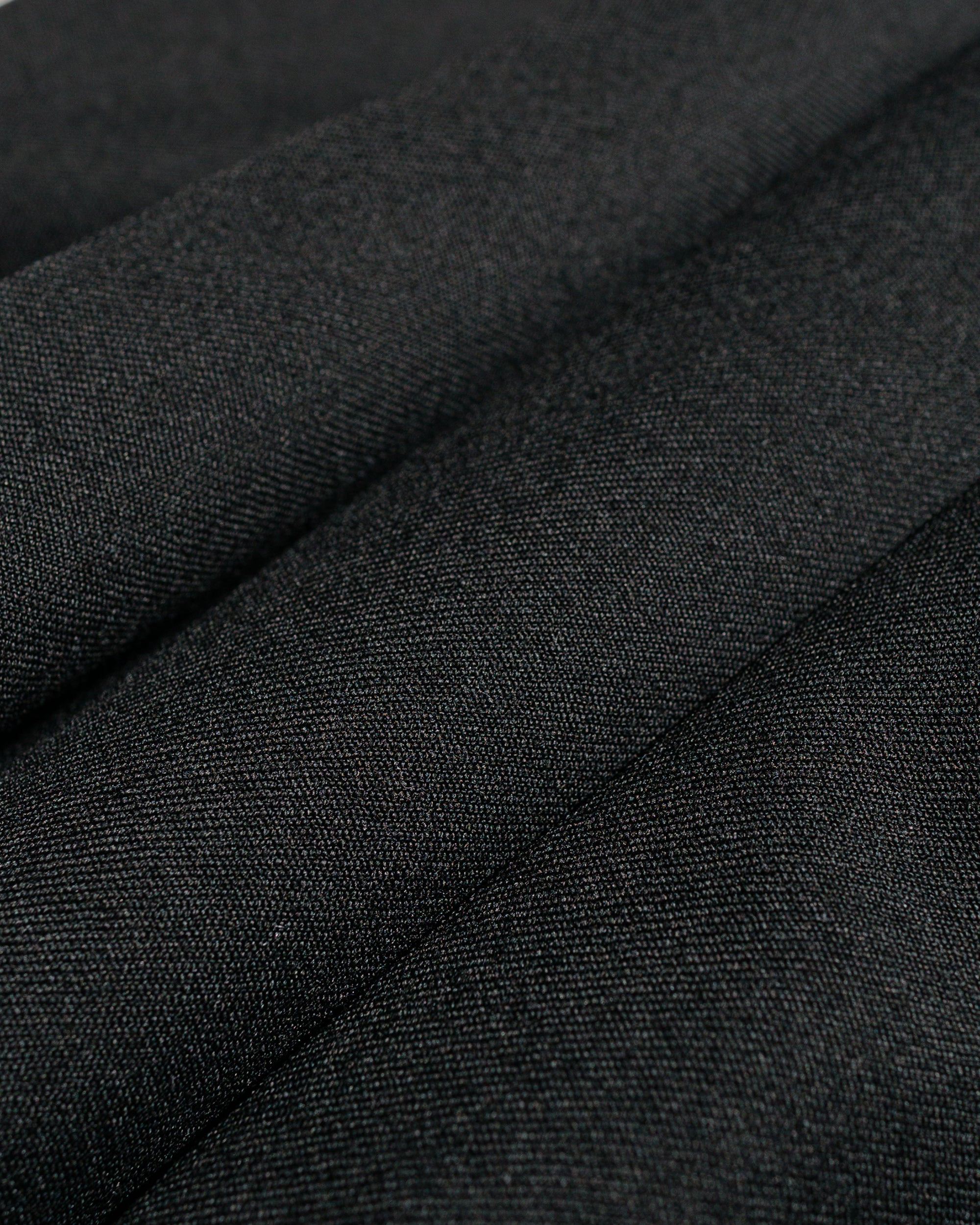 Wide Pleated Trouser Black - 6