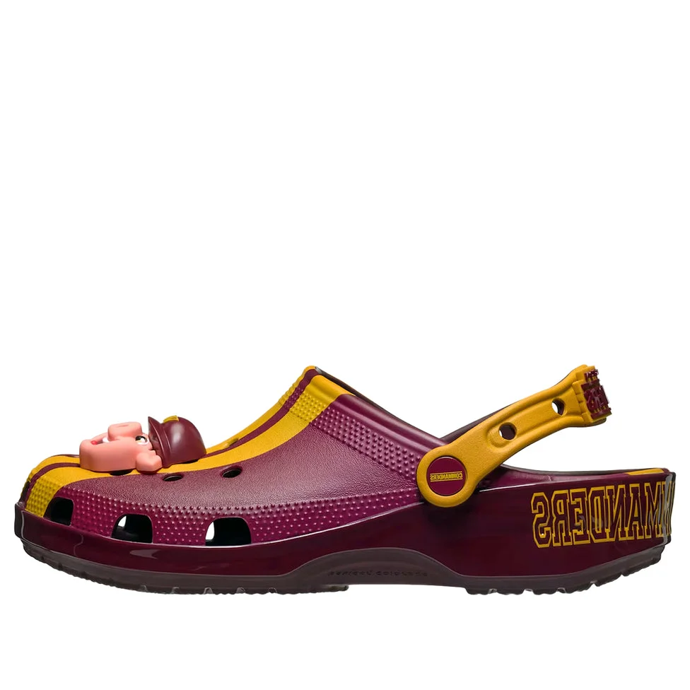 Crocs x NFL Classic Clog Washington Commanders 'Burgundy Gold' 213175-90H - 1