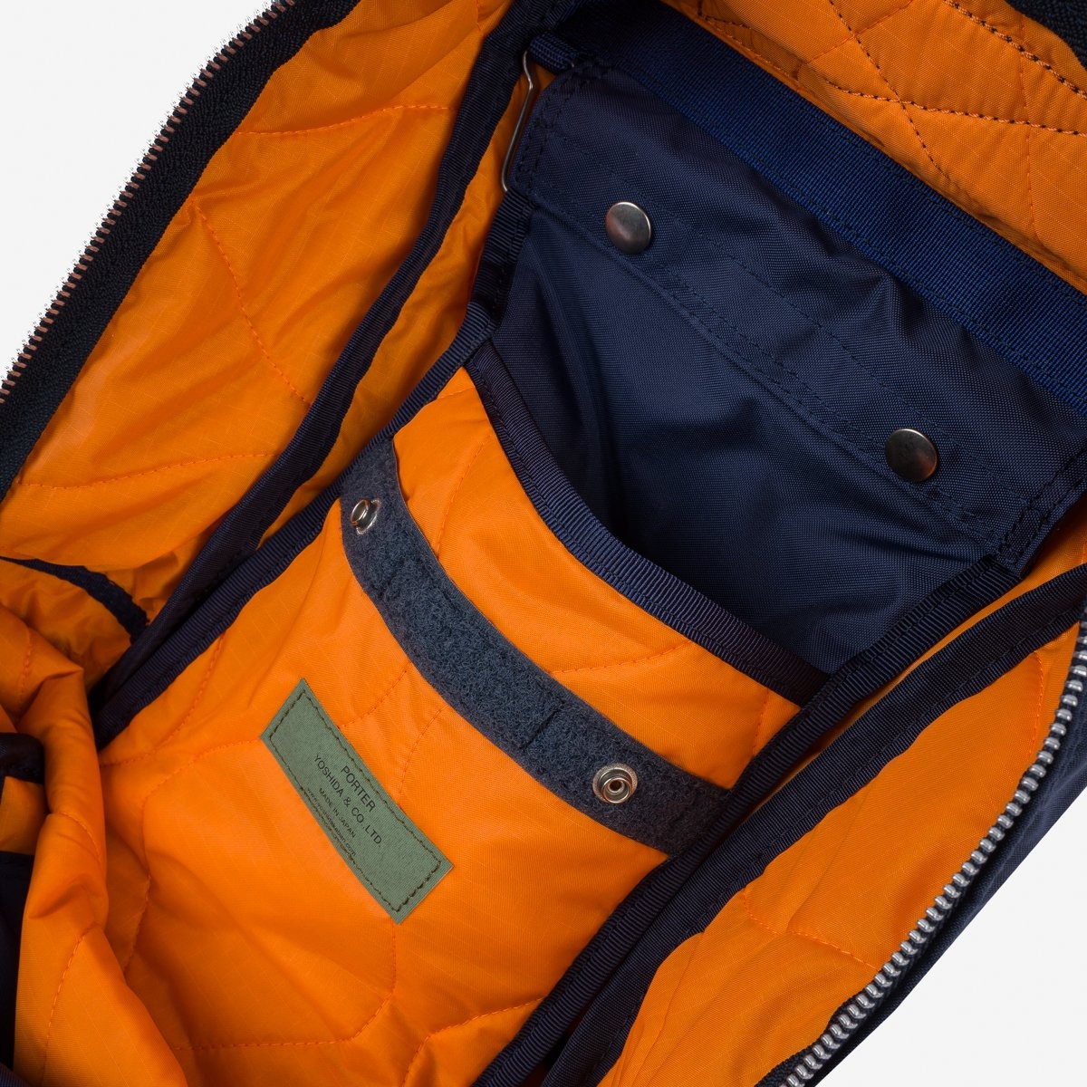 POR-FOR-SSB-BLU Porter - Yoshida & Co. - Force Sling Shoulder Bag - Blue - 8