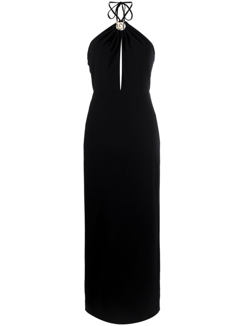 Abigail swirl-detail dress 1