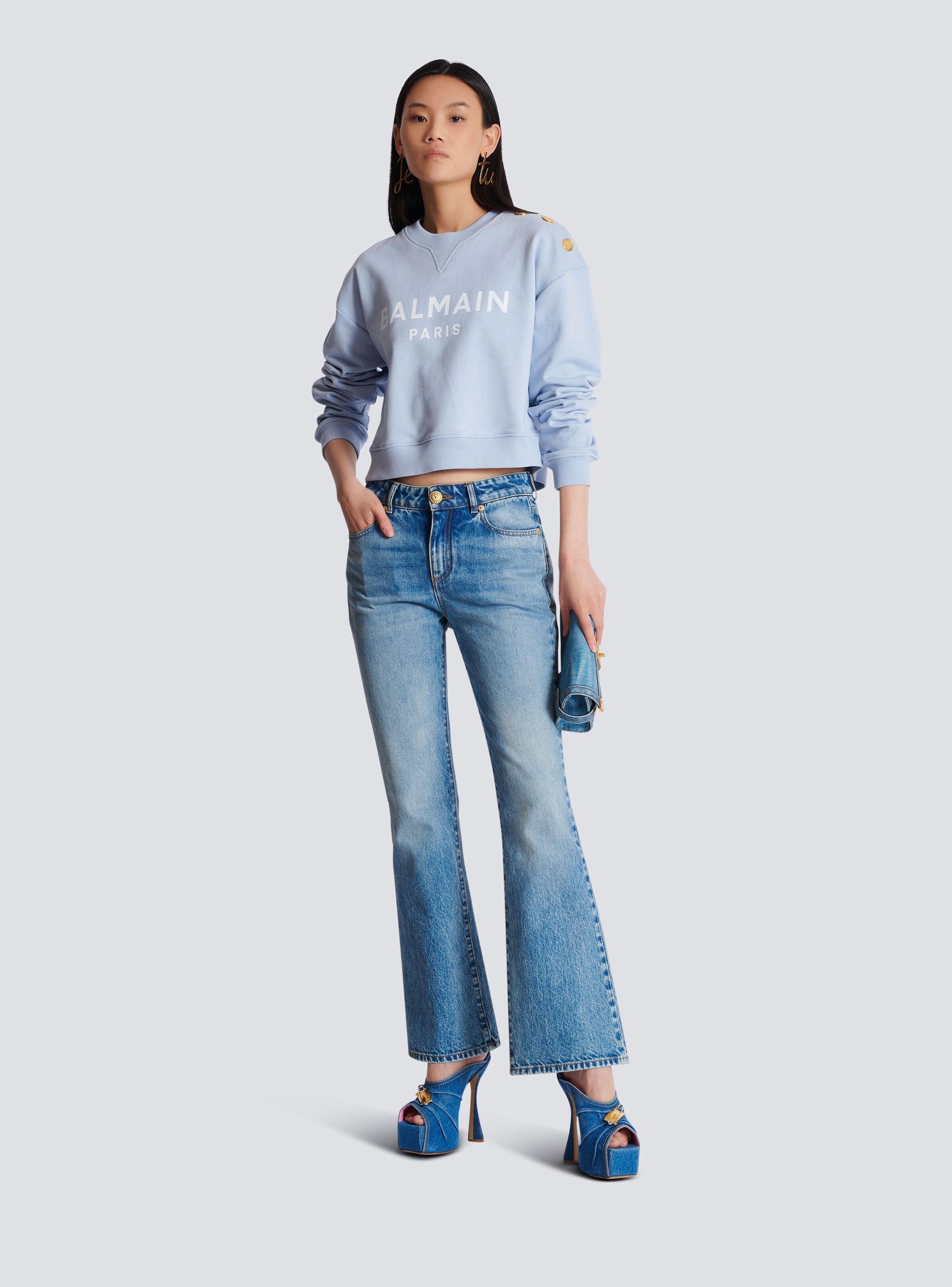 Printed Balmain Paris sweatshirt - 2