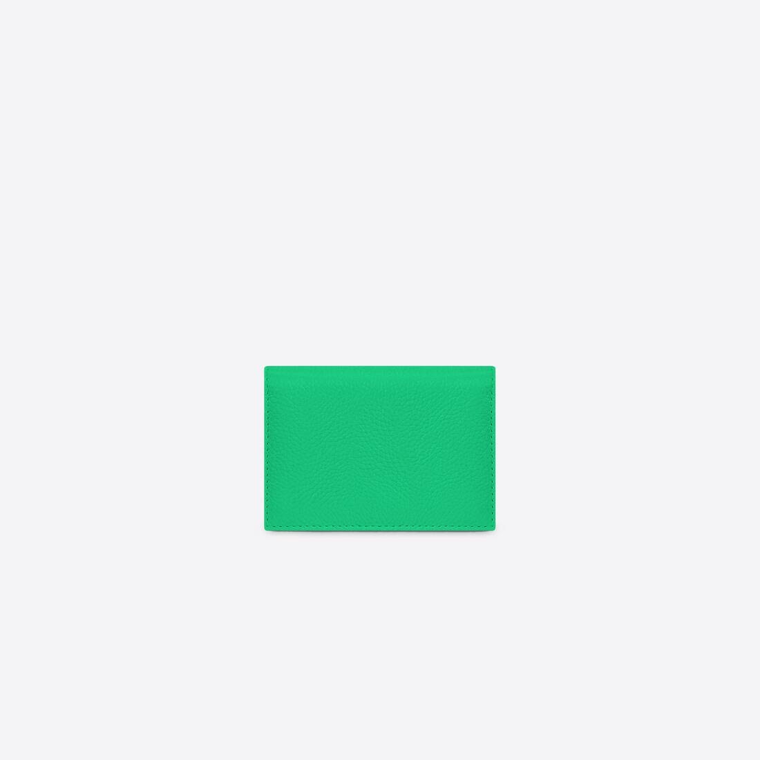 Men's Cash Mini Wallet in Green - 3
