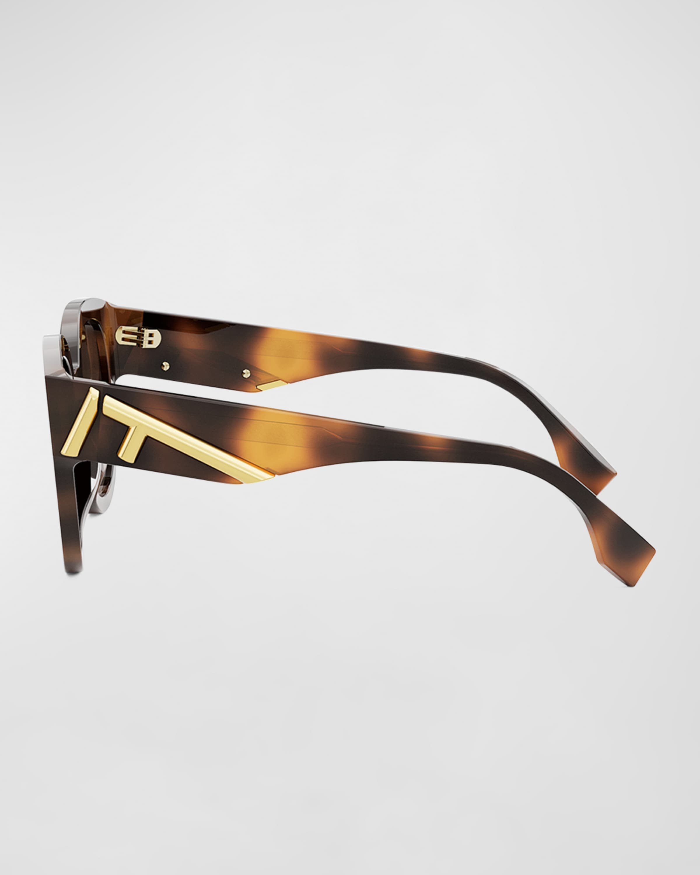 Fendi First Acetate Round Sunglasses - 4