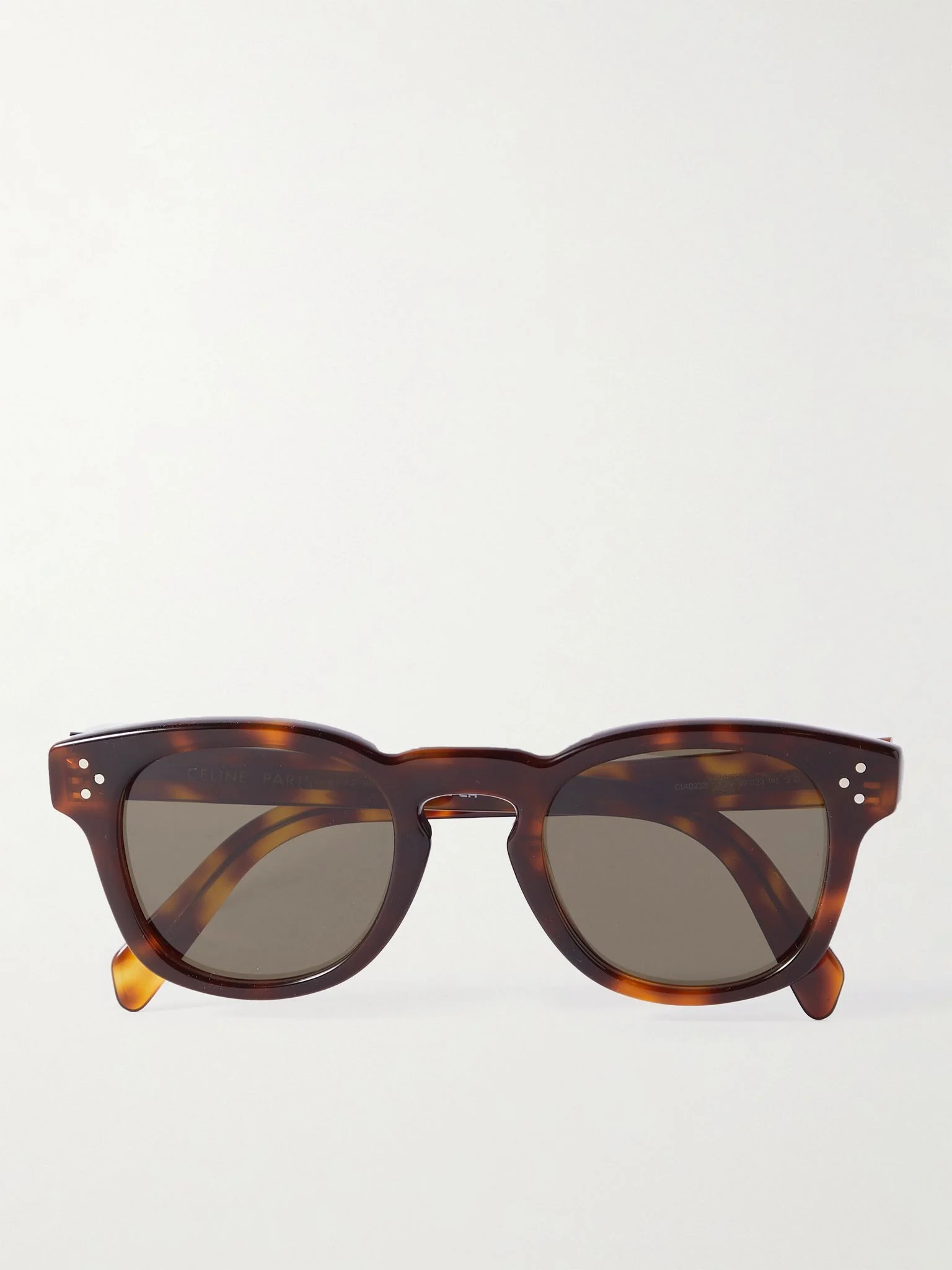 Black Frame 42 D-Frame Tortoiseshell Acetate Sunglasses Tortoiseshell - 1