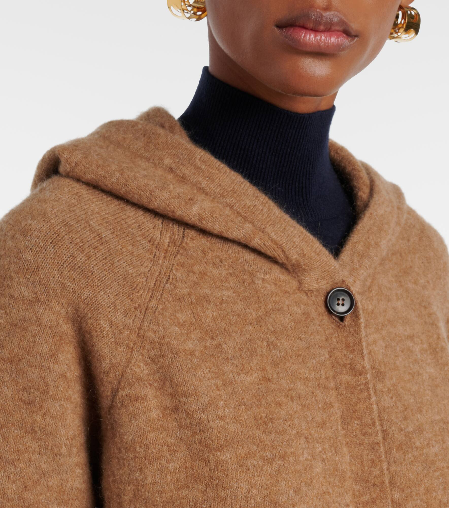 Moscova mohair and wool-blend cardigan - 4
