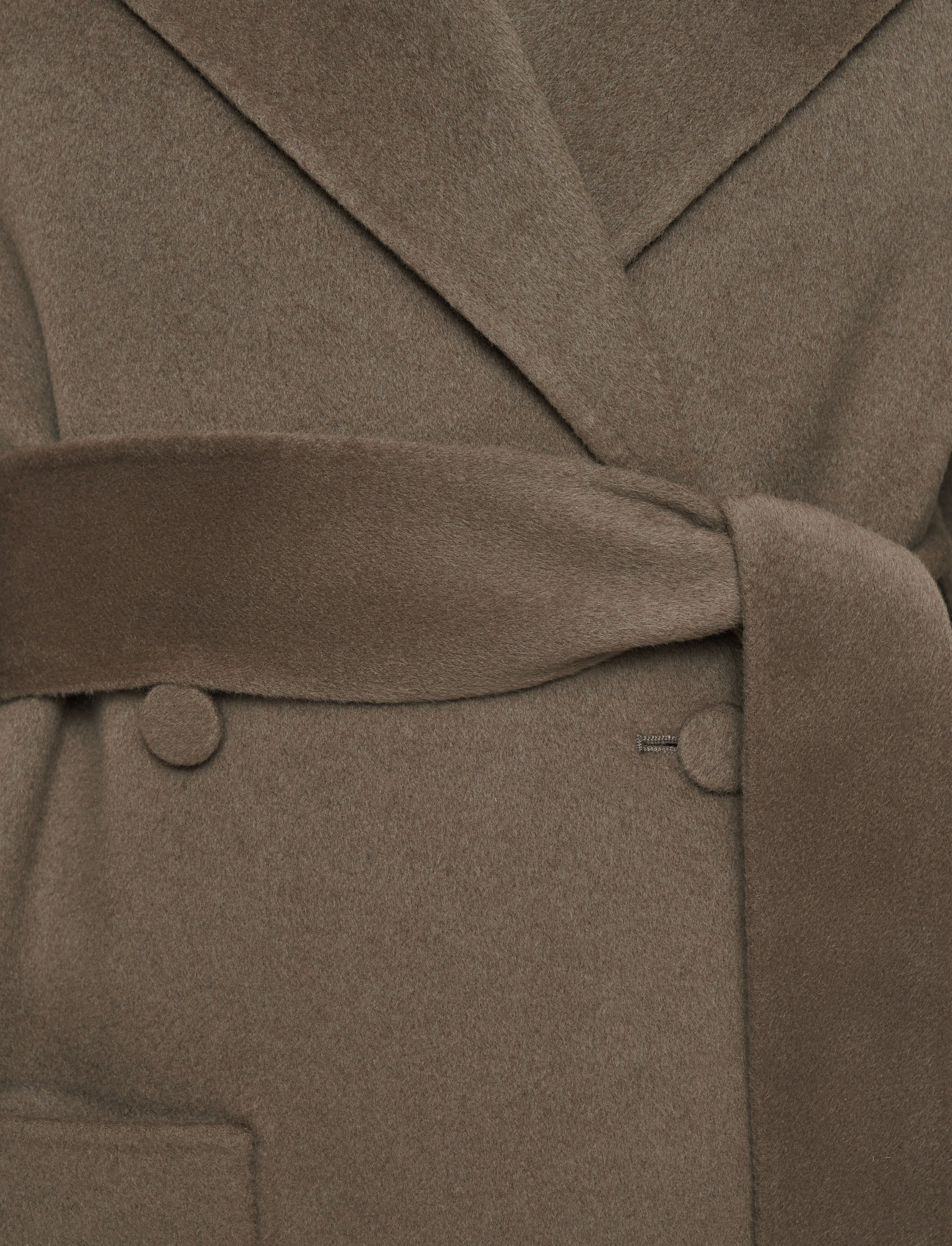 Arline Double Face Cashmere Coat - 4