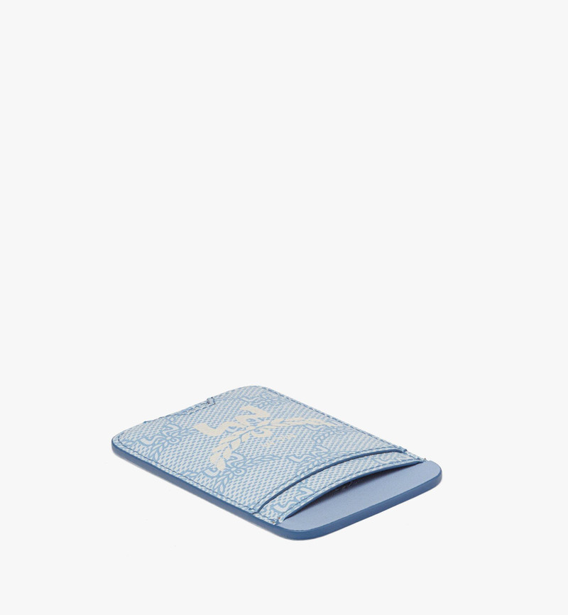 MCM Himmel N/S Card Case in Lauretos outlook