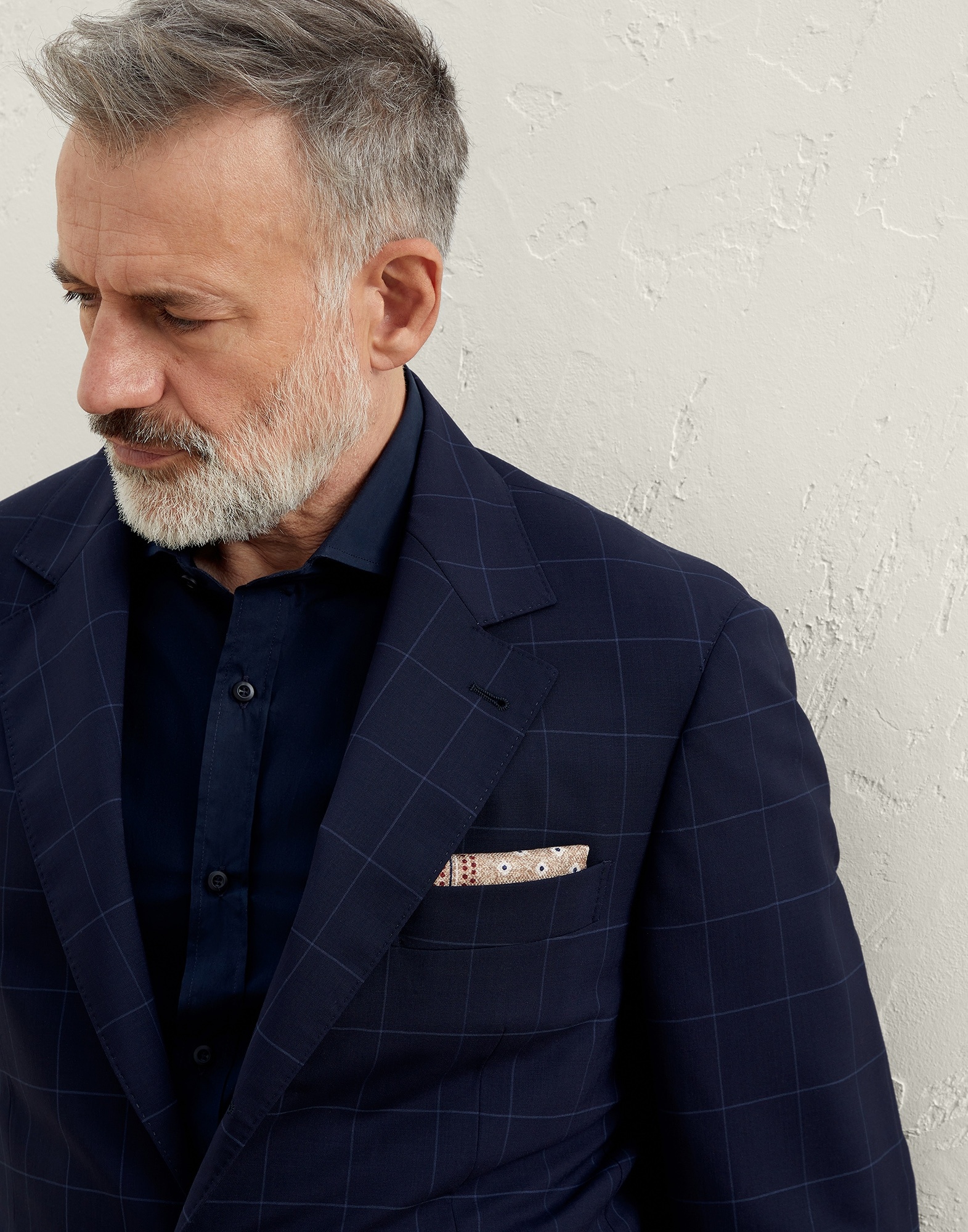 Double face silk pocket square - 3