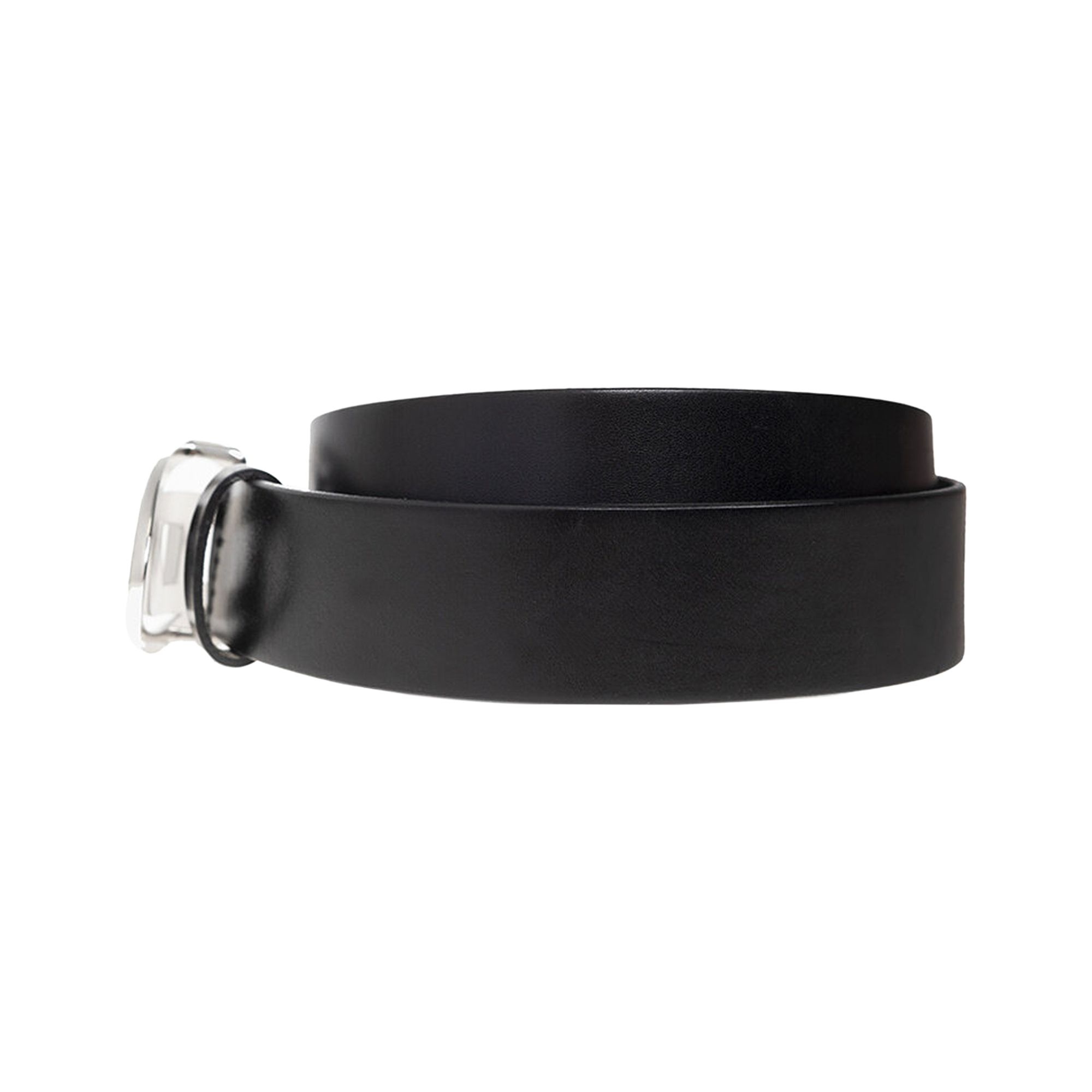 Diesel Leather Buckle Belt 'Black' - 2