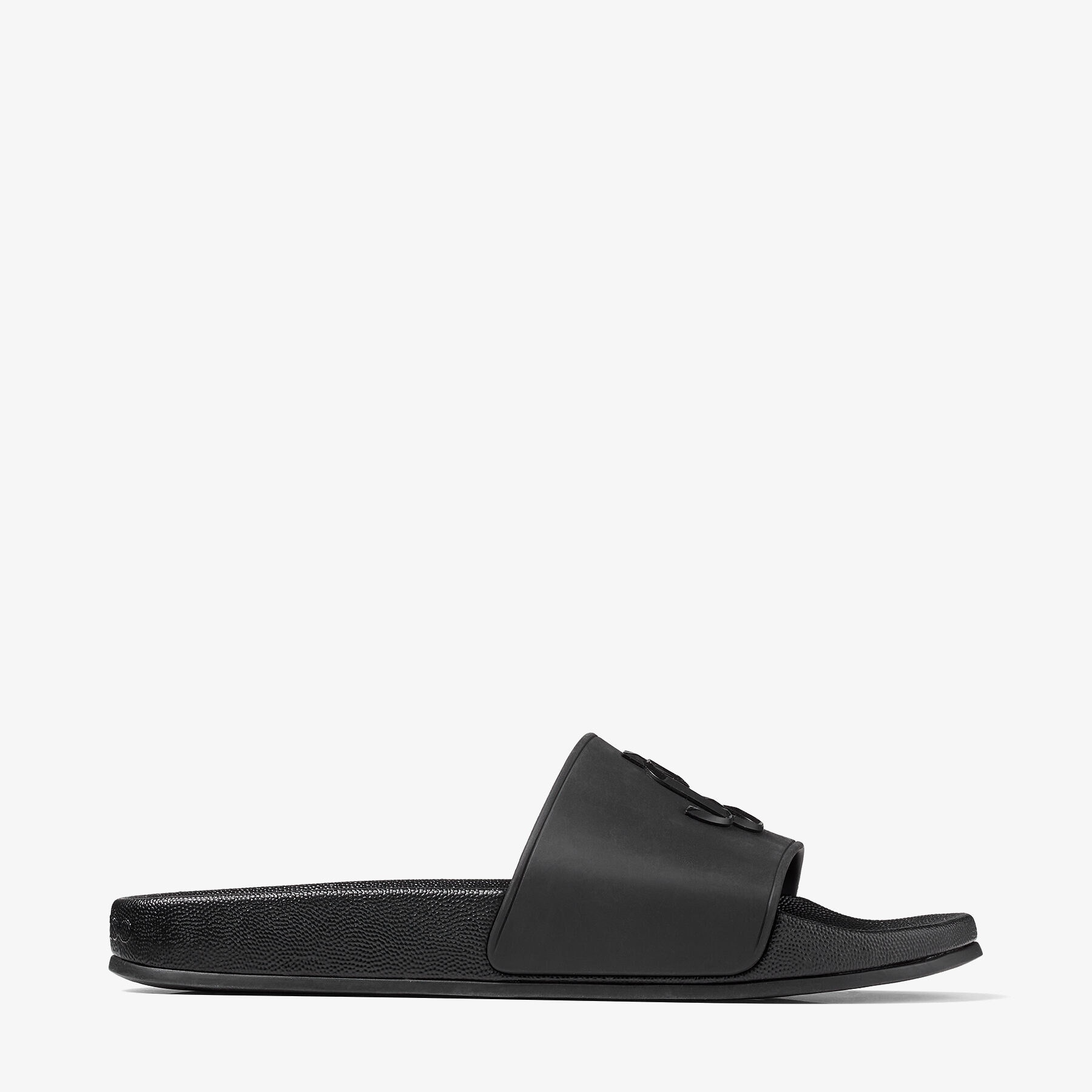 Port/F
Black Rubber Slides with JC Monogram - 1