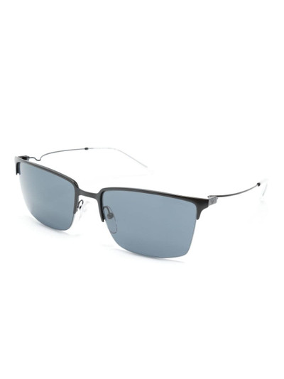 EMPORIO ARMANI rectangle-frame sunglasses outlook