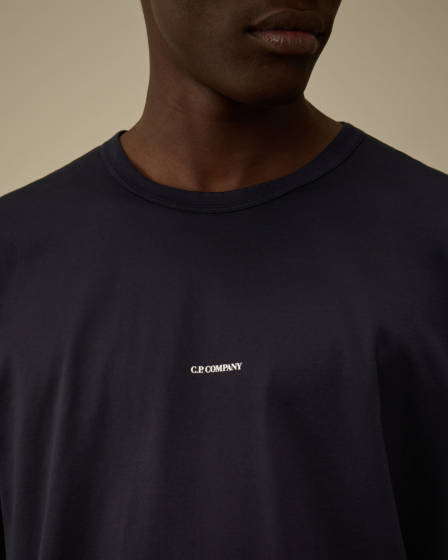 Mercerized 70/2 Jersey Gasato Short Sleeve Logo T-Shirt - 5