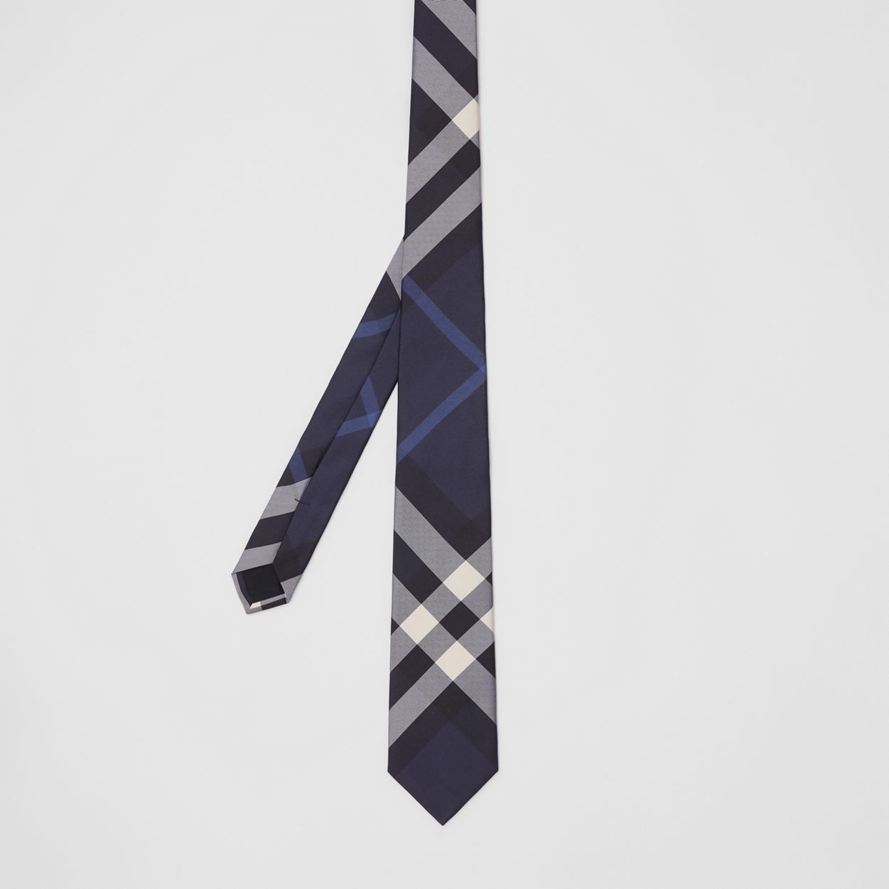 Classic Cut Check Silk Tie - 5