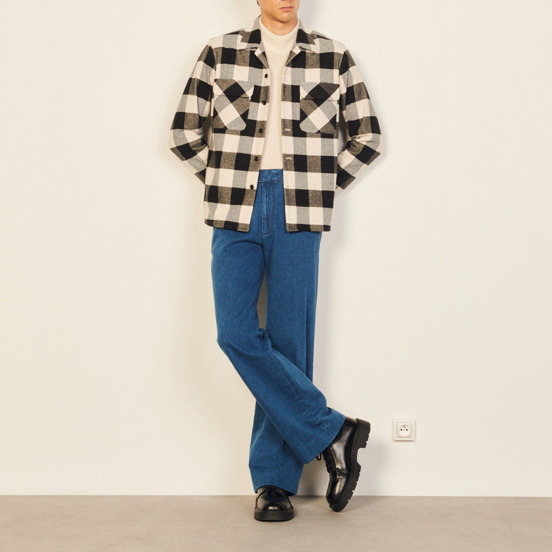 Sandro Checked shirt outlook