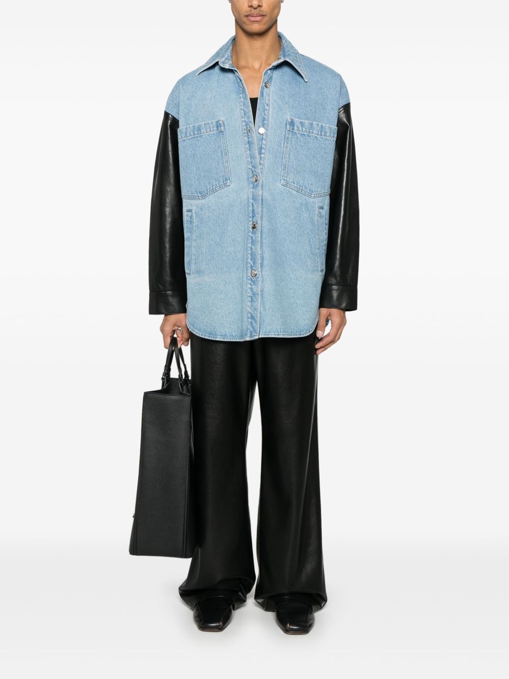 denim shirt - 2