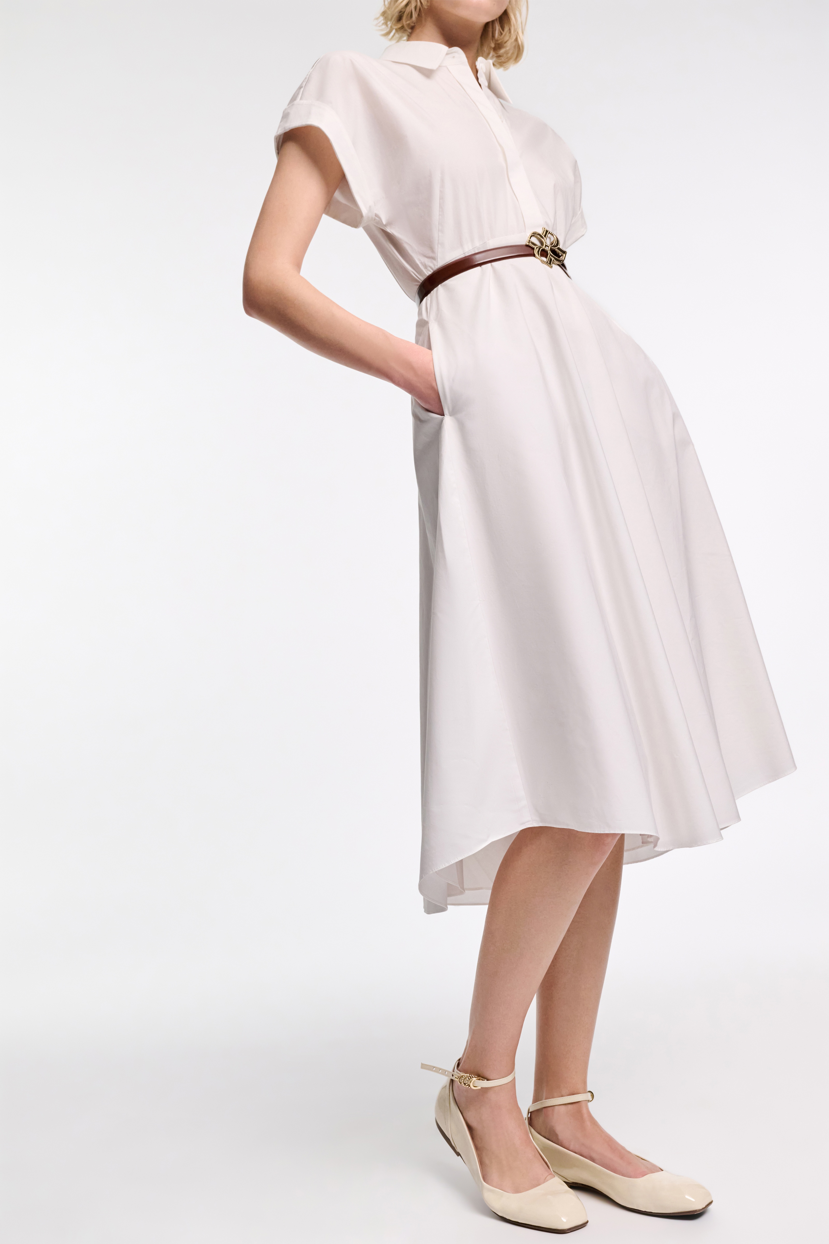 POPLIN POWER dress - 4