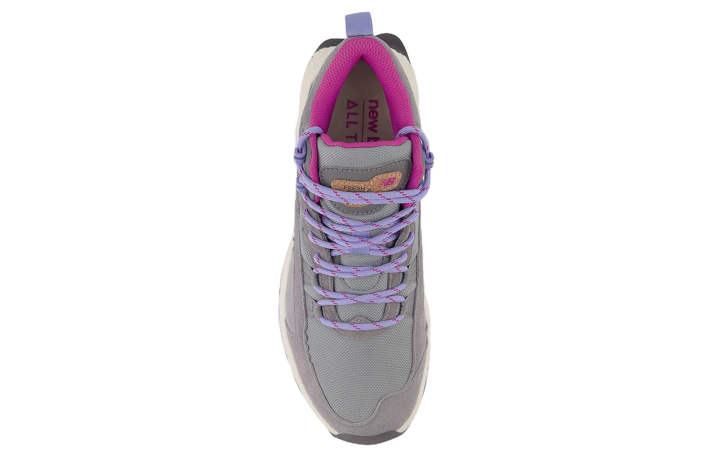 (WMNS) New Balance Fresh Foam X Hierro Mid Gore-Tex Shoes 'Grey Purple' WTHIMCWE - 4