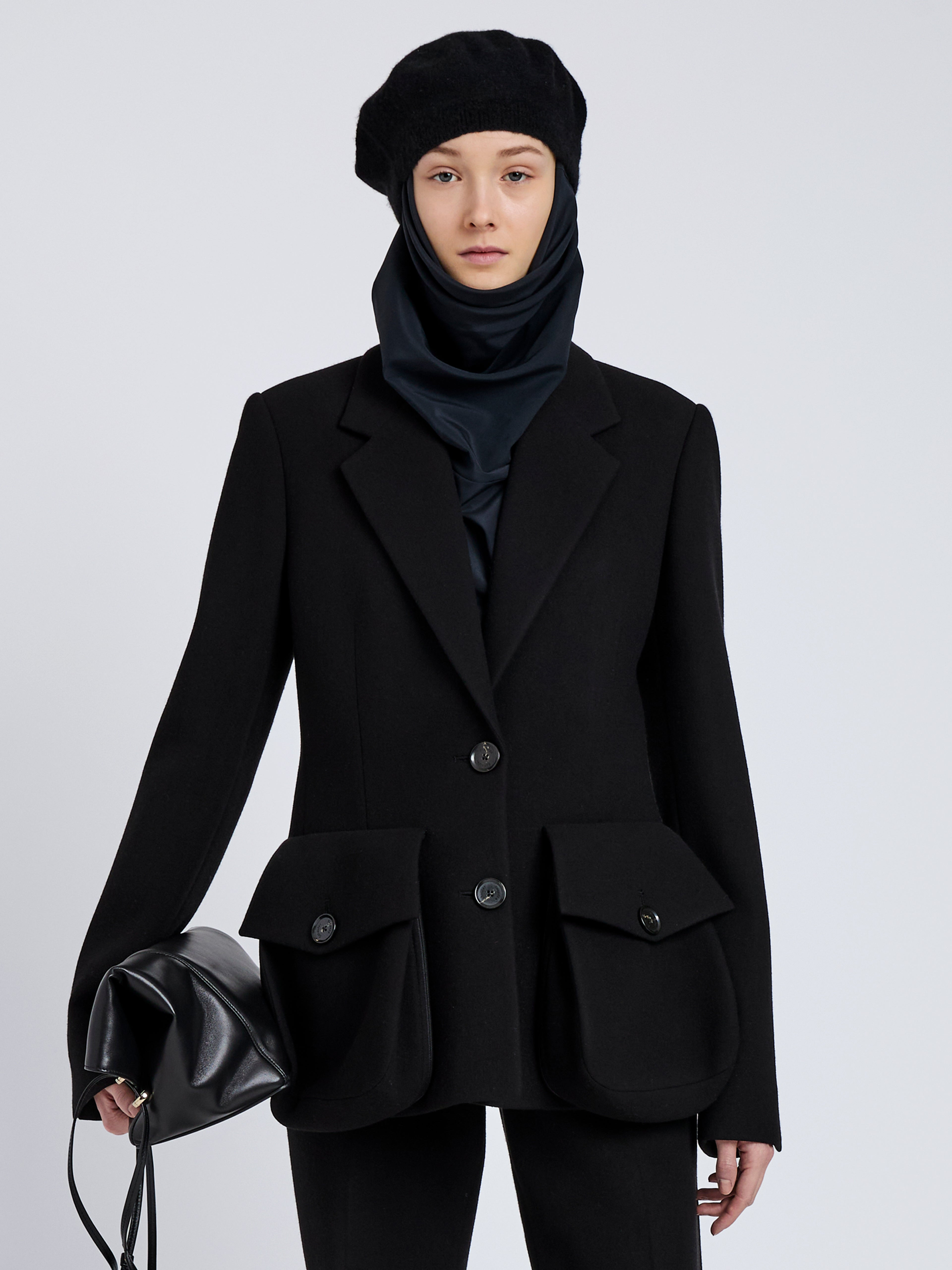 Silva Jacket in Wool Scuba - 2