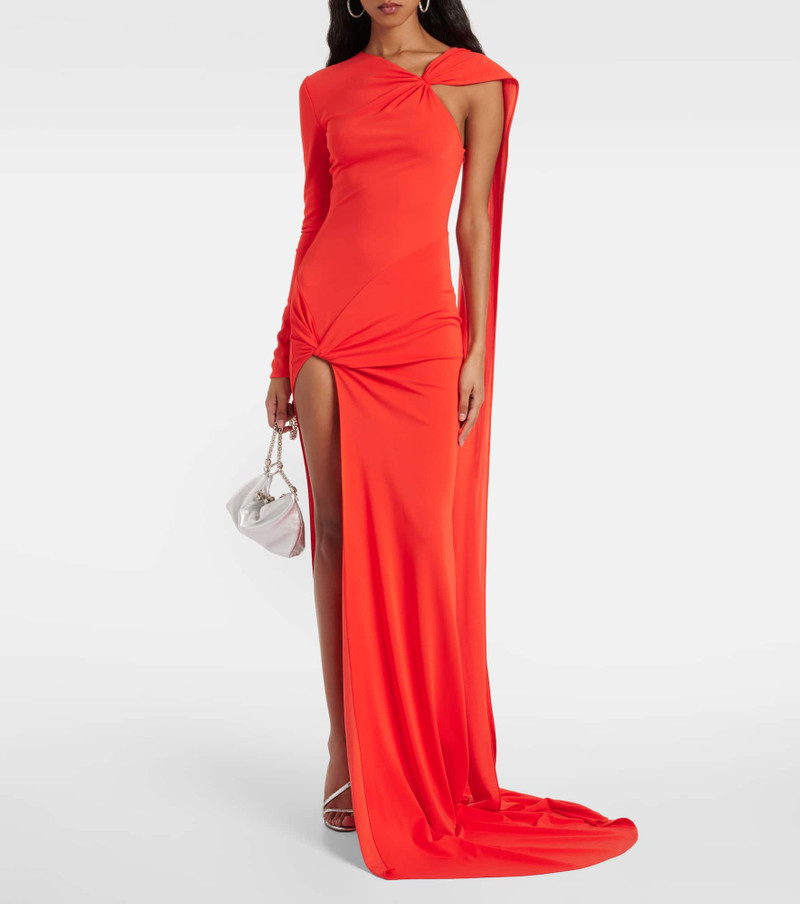 David Koma Asymmetric gown outlook