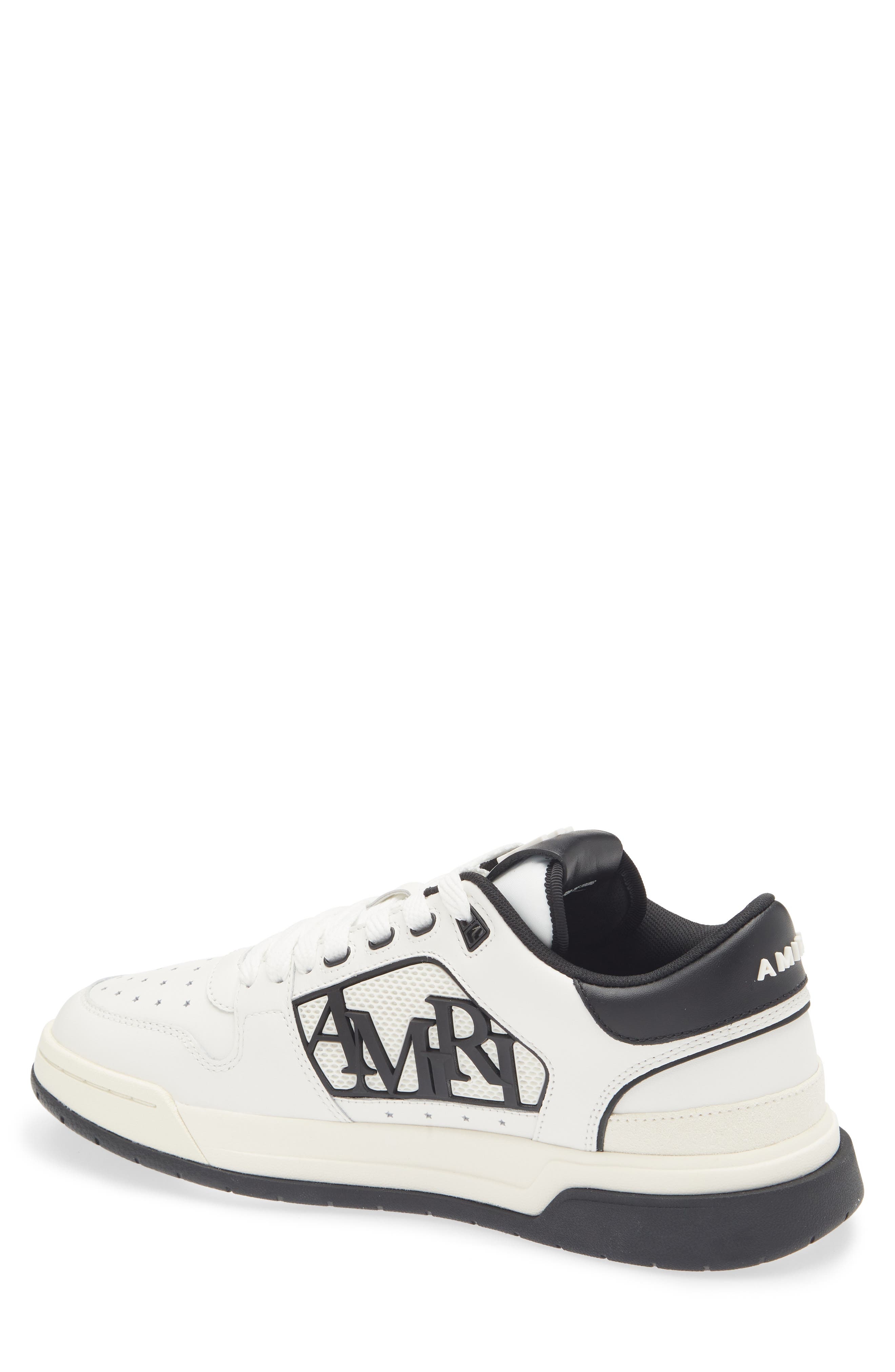 AMIRI Classic Low Top Sneaker in White Black at Nordstrom - 2