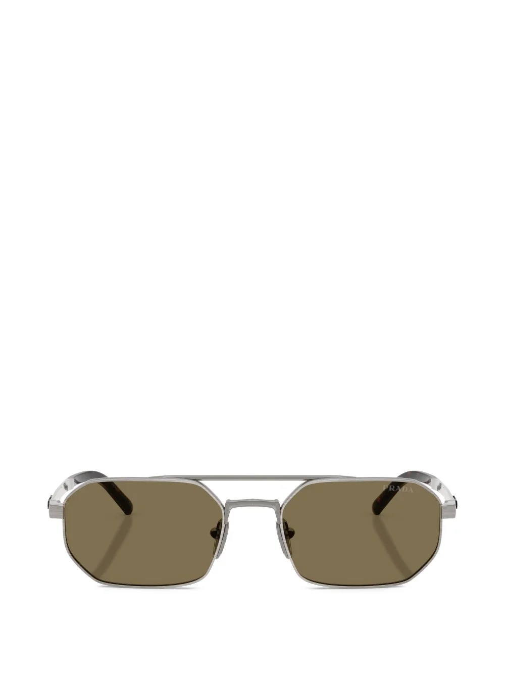 geometric-frame sunglasses - 1
