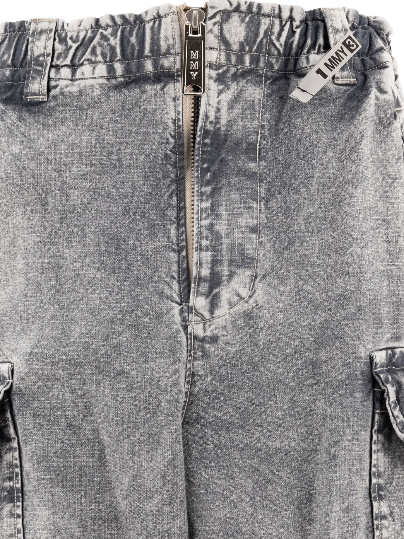Maison Mihara Yasuhiro Men "Military" Cargo Jeans - 3