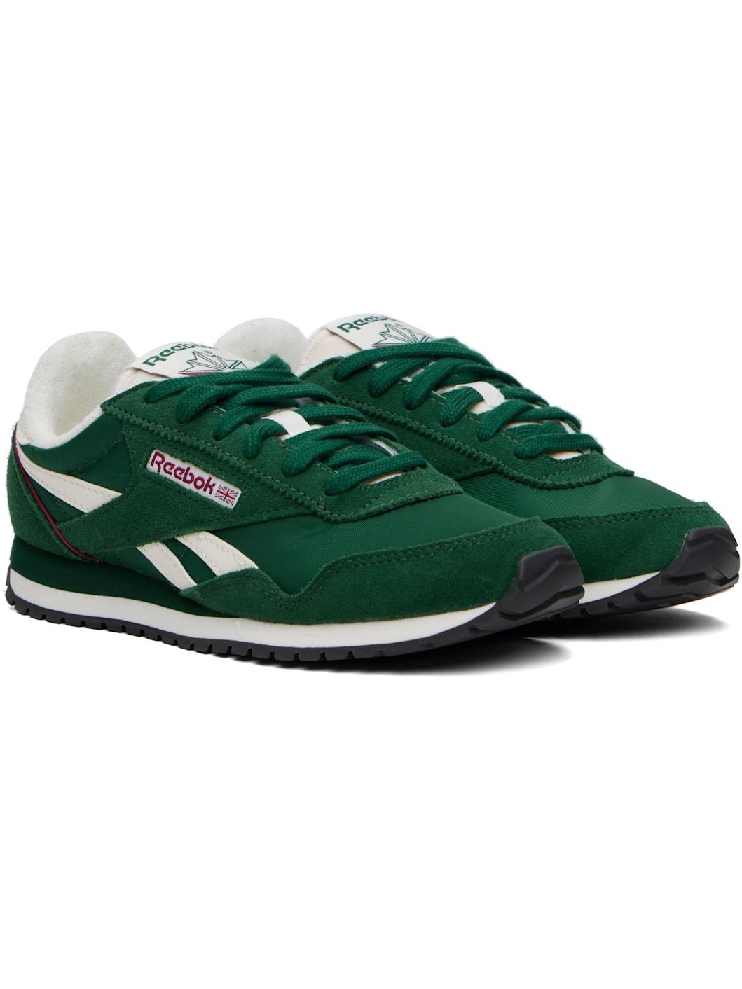 Green Classic AZ Sneakers - 4