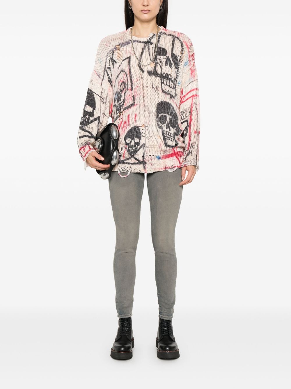 printed sweater - 2