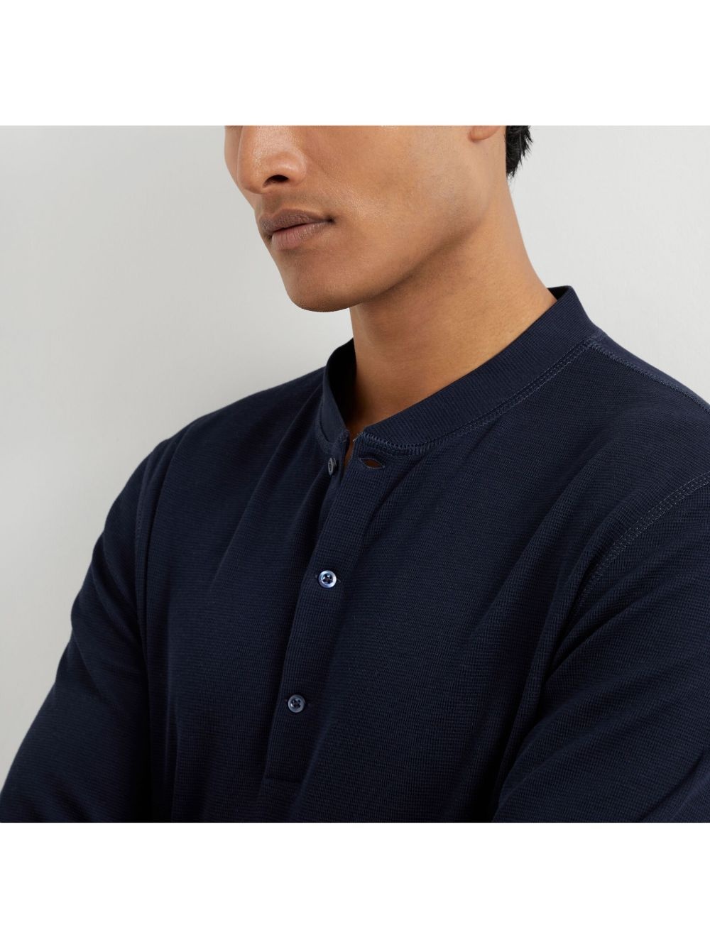 long-sleeve polo shirt - 5