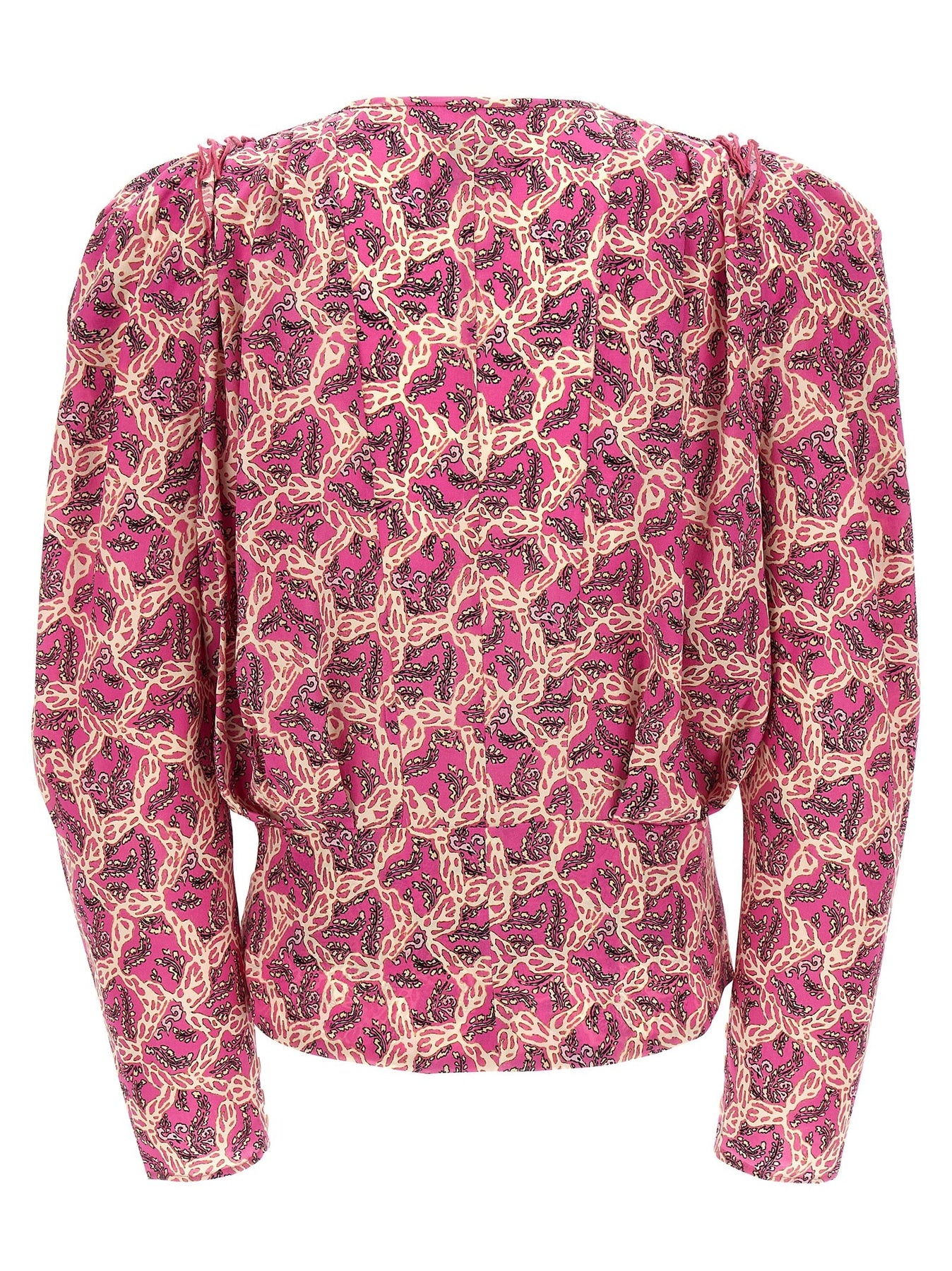 Isabel Marant Zagra Shirt, Blouse Fuchsia | wananluxury