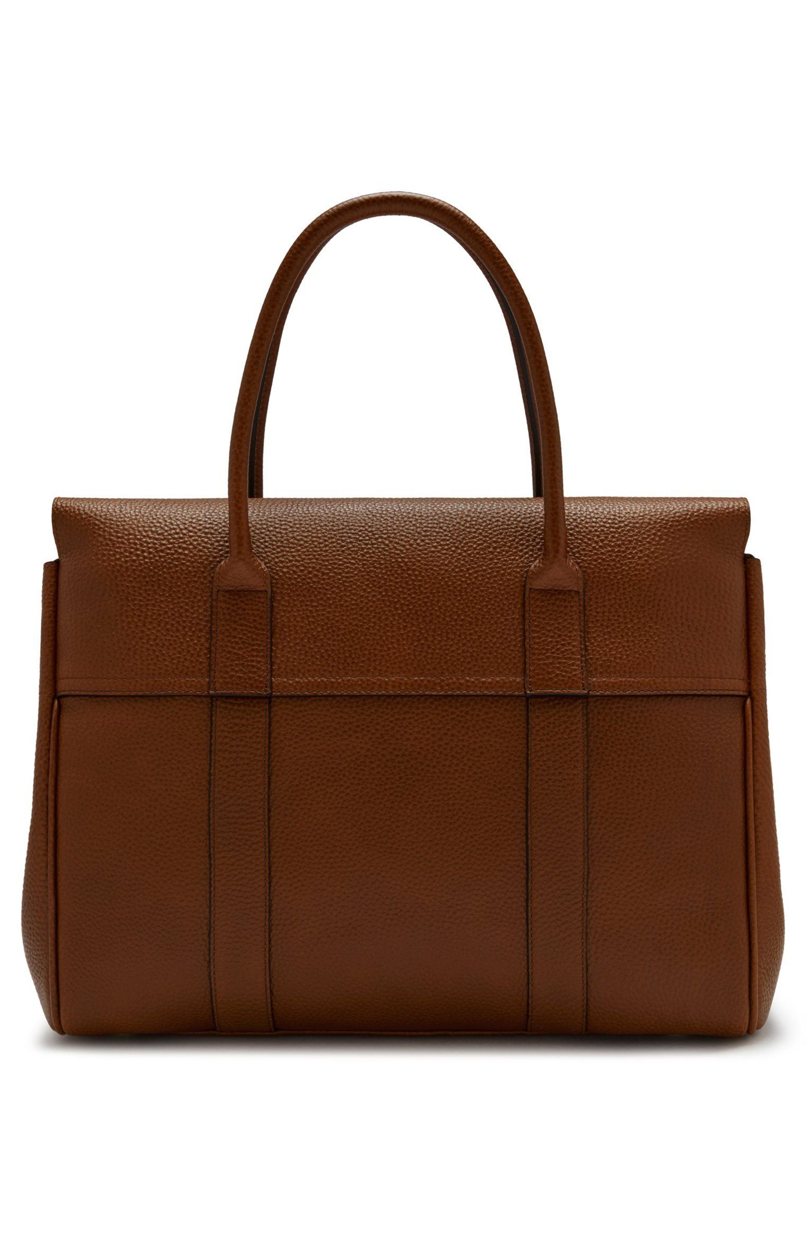Bayswater Grained Leather Satchel - 3