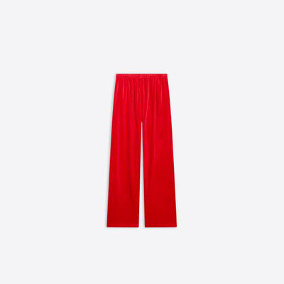 BALENCIAGA Men's Tracksuit Pants in Tango Red outlook