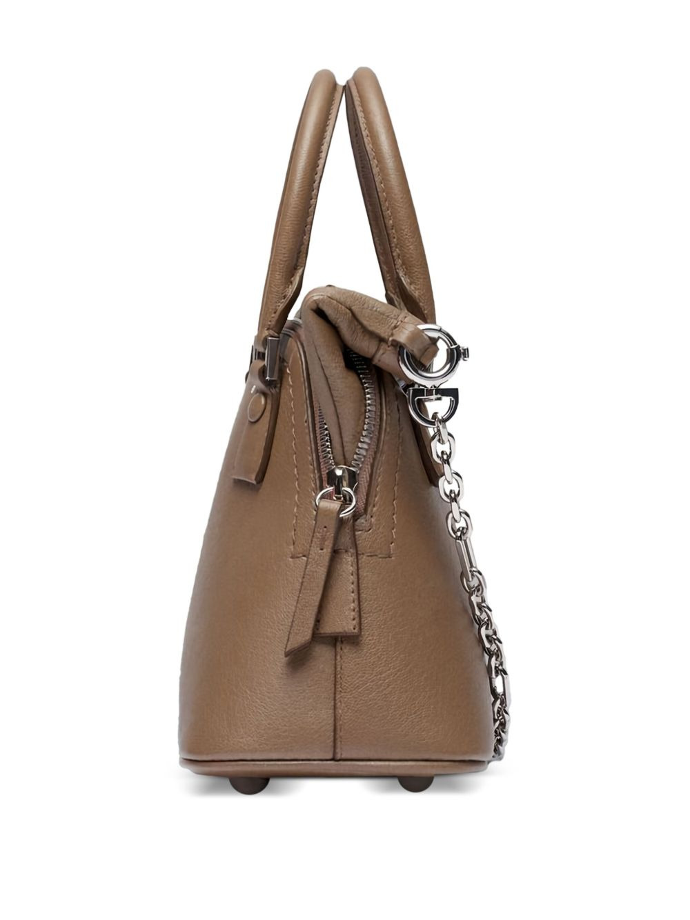 mini 5AC chain-detail shoulder bag - 4