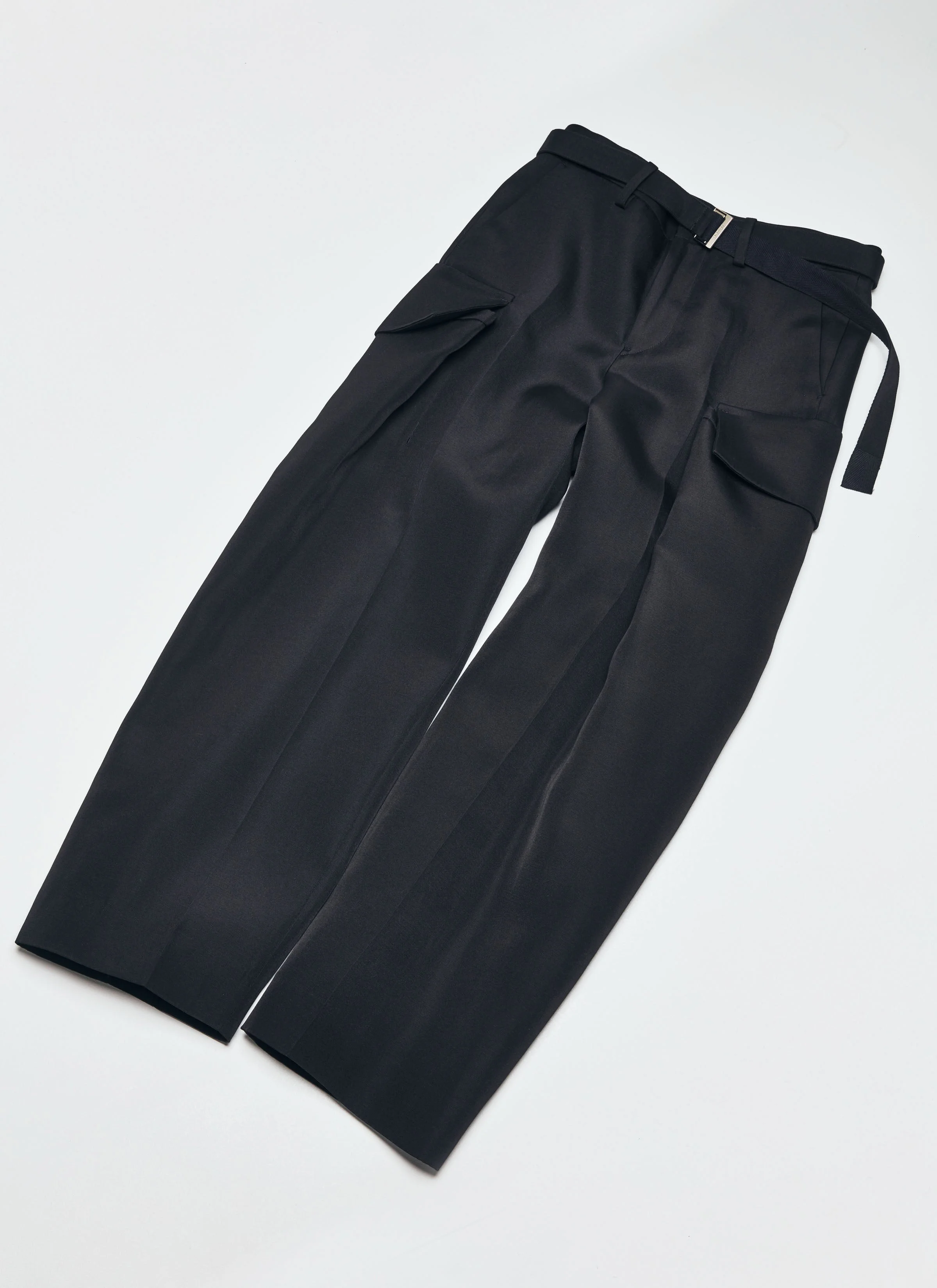 パンツ sacai Double-Faced Silk Cotton Pants Sacai Double-Faced