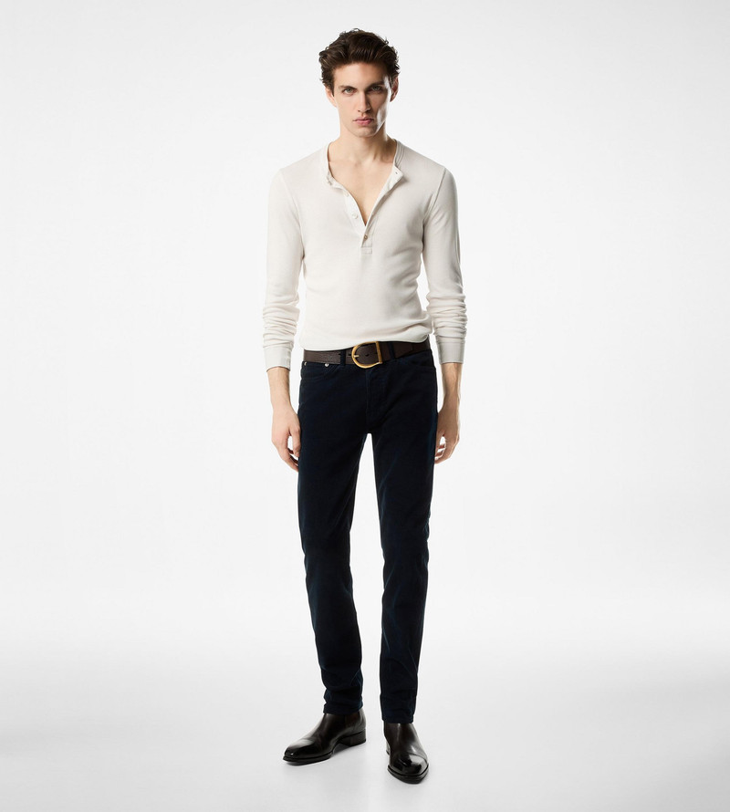 TOM FORD 12 WAVES CORD STANDARD FIT DENIM outlook