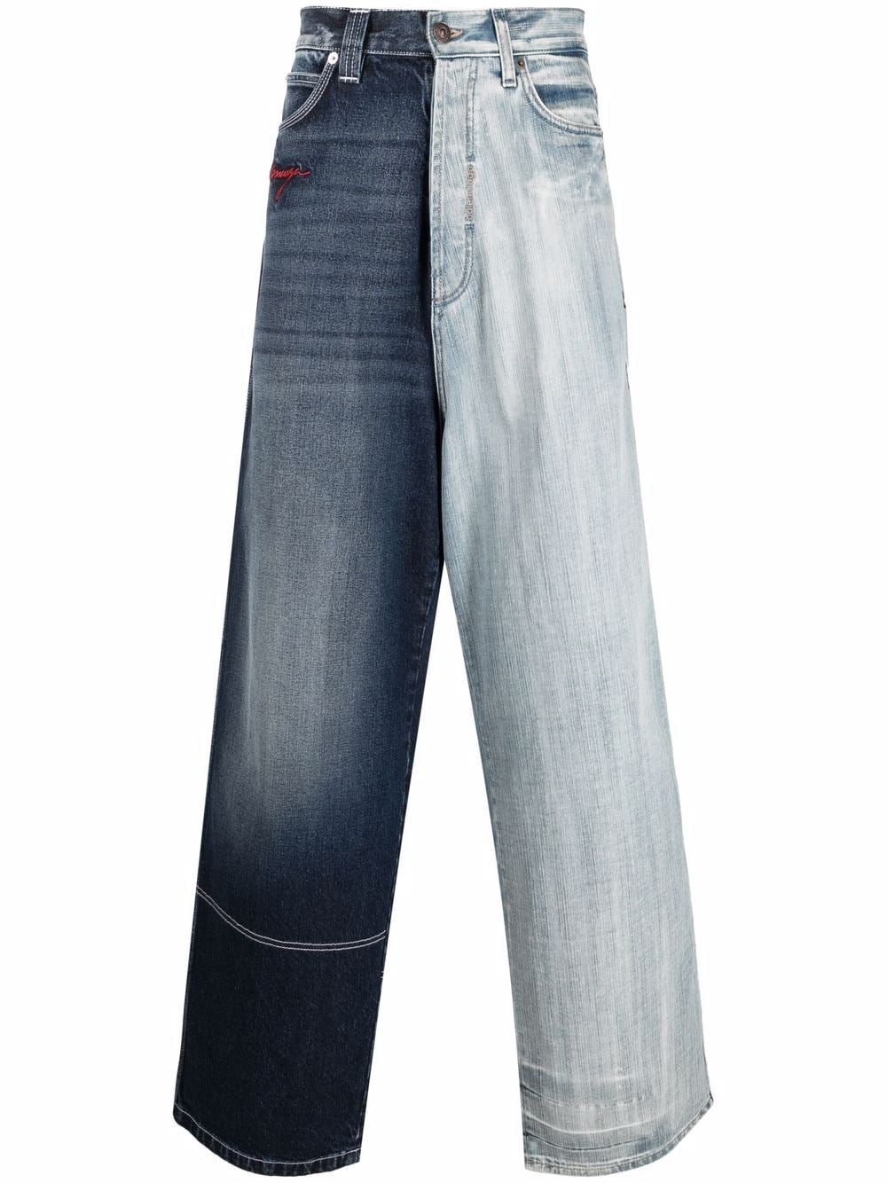 50/50 wide-leg jeans - 1