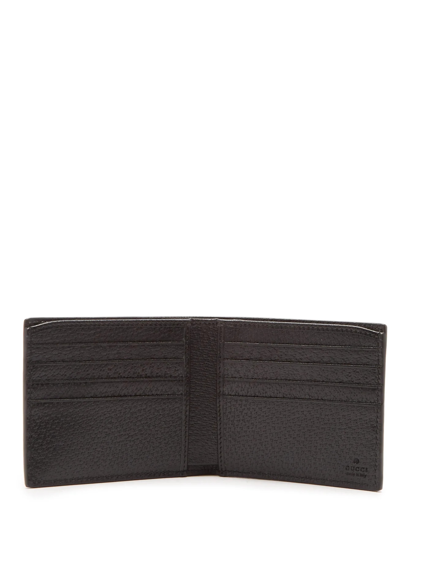 Grained leather wallet - 2