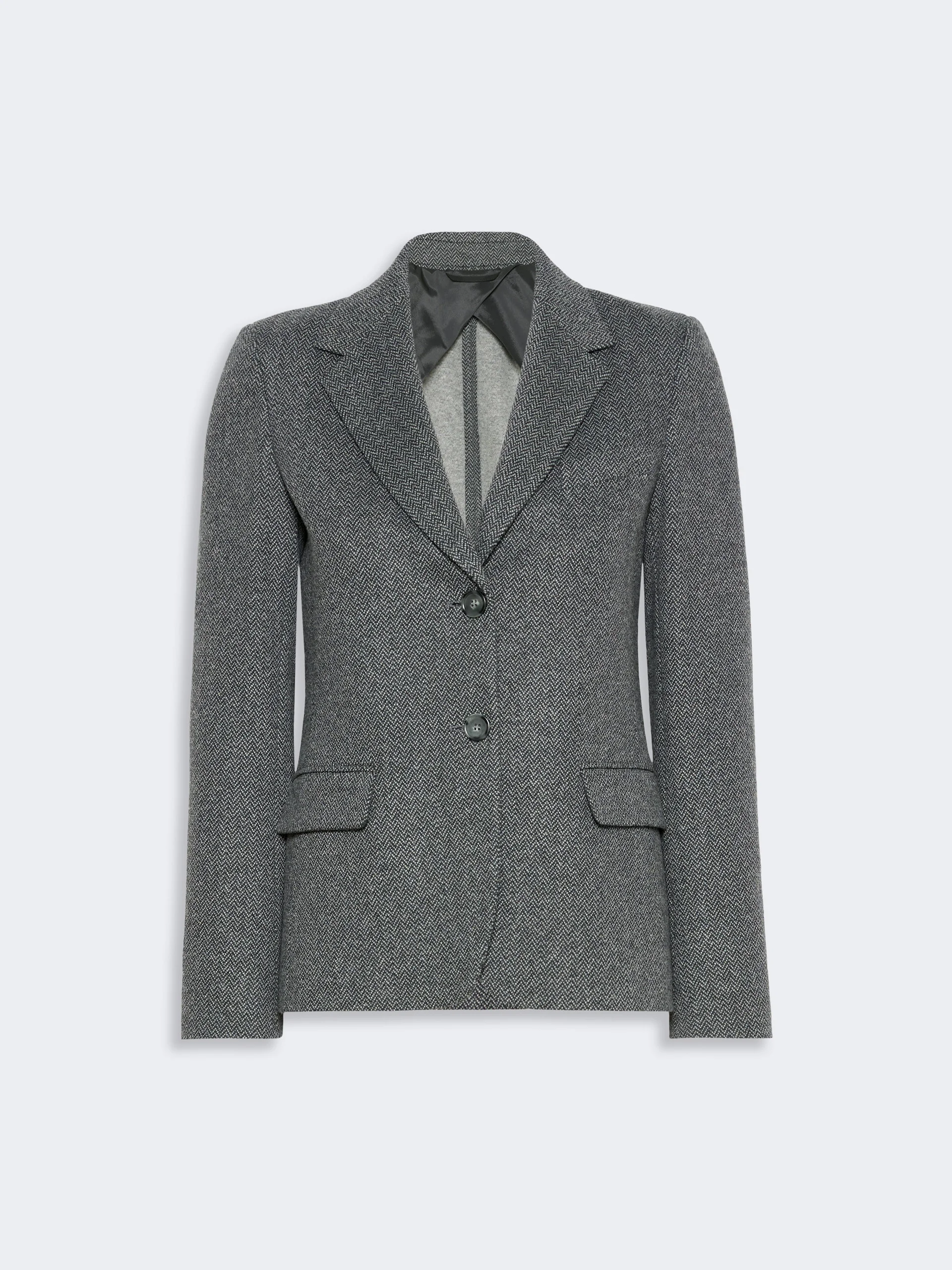 FEROCE Jacquard jersey blazer - MEDIUM GREY - 1
