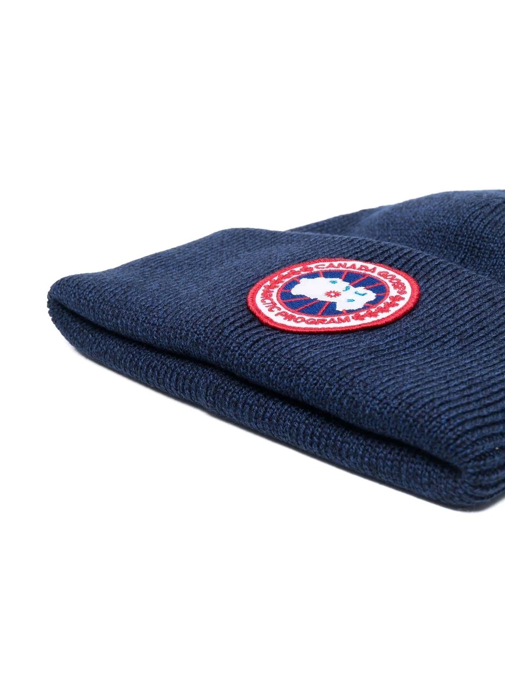 logo-patch detail beanie - 2