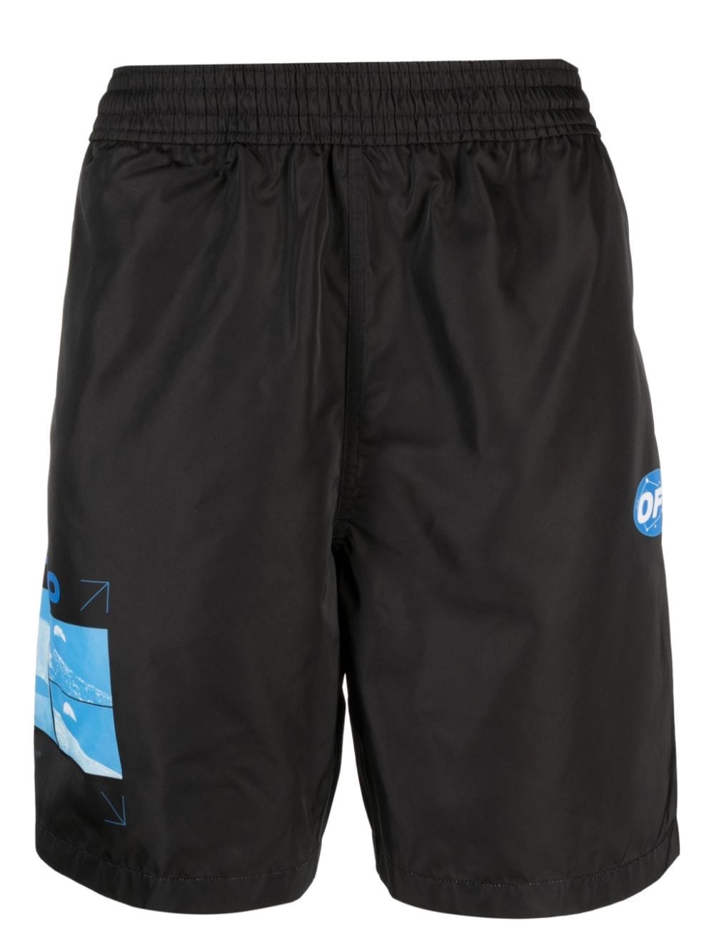 Onthego logo-print swim shorts - 1