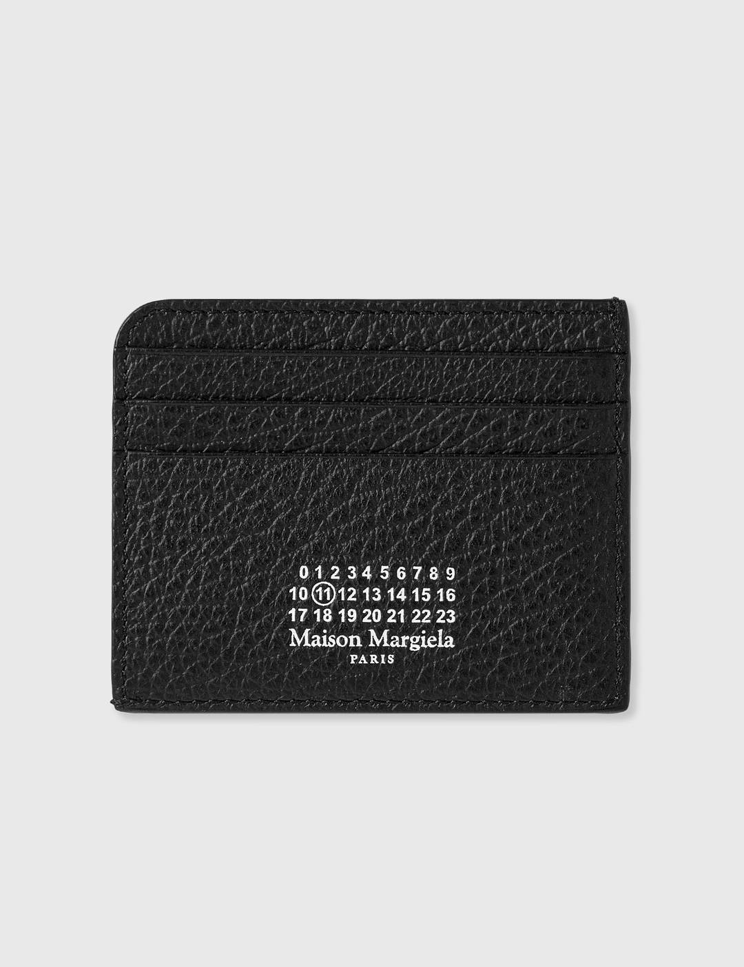 Grainy Leather Card Holder - 3