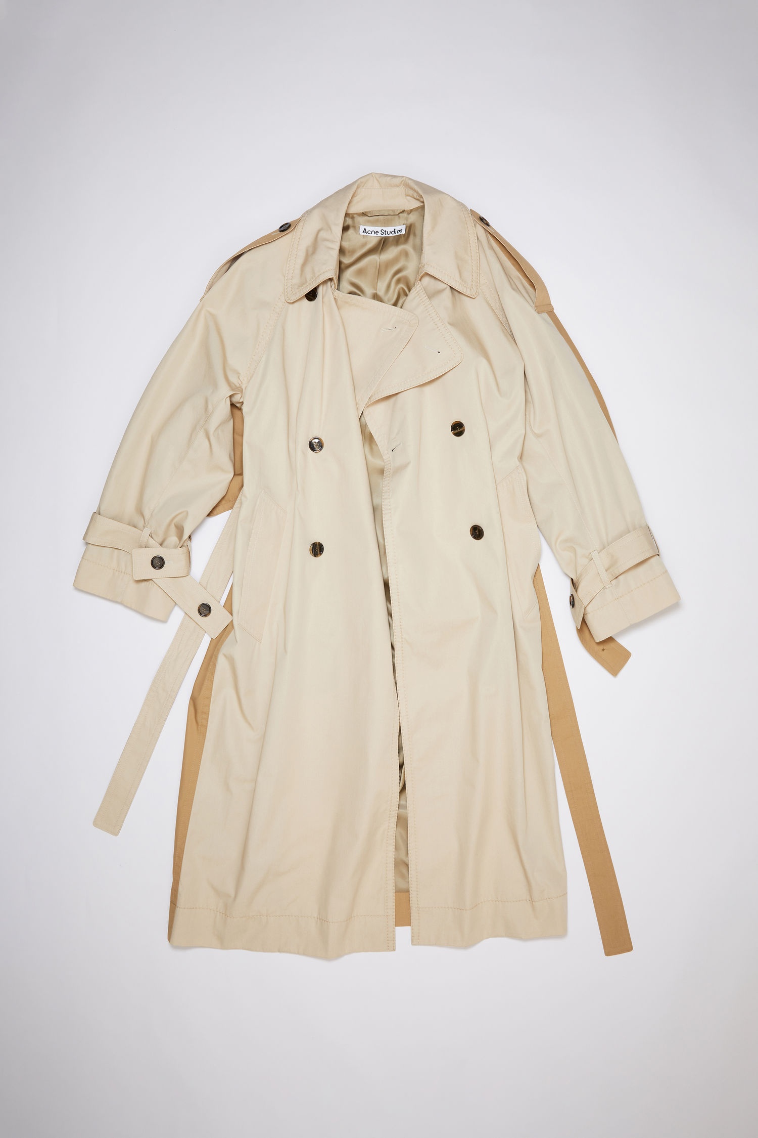 Cotton trench coat - Beige - 6