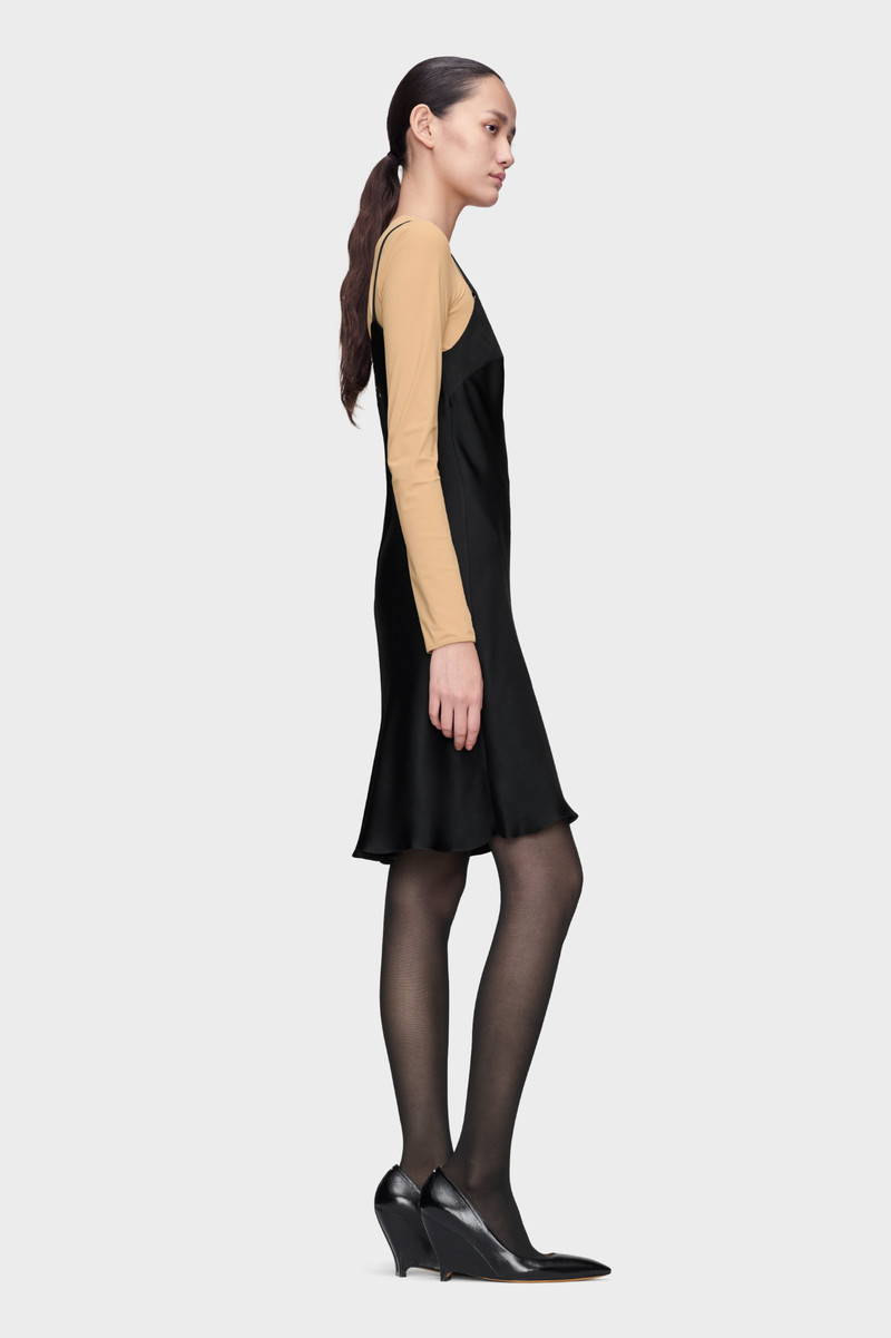 Silk Slip Mini Dress 3