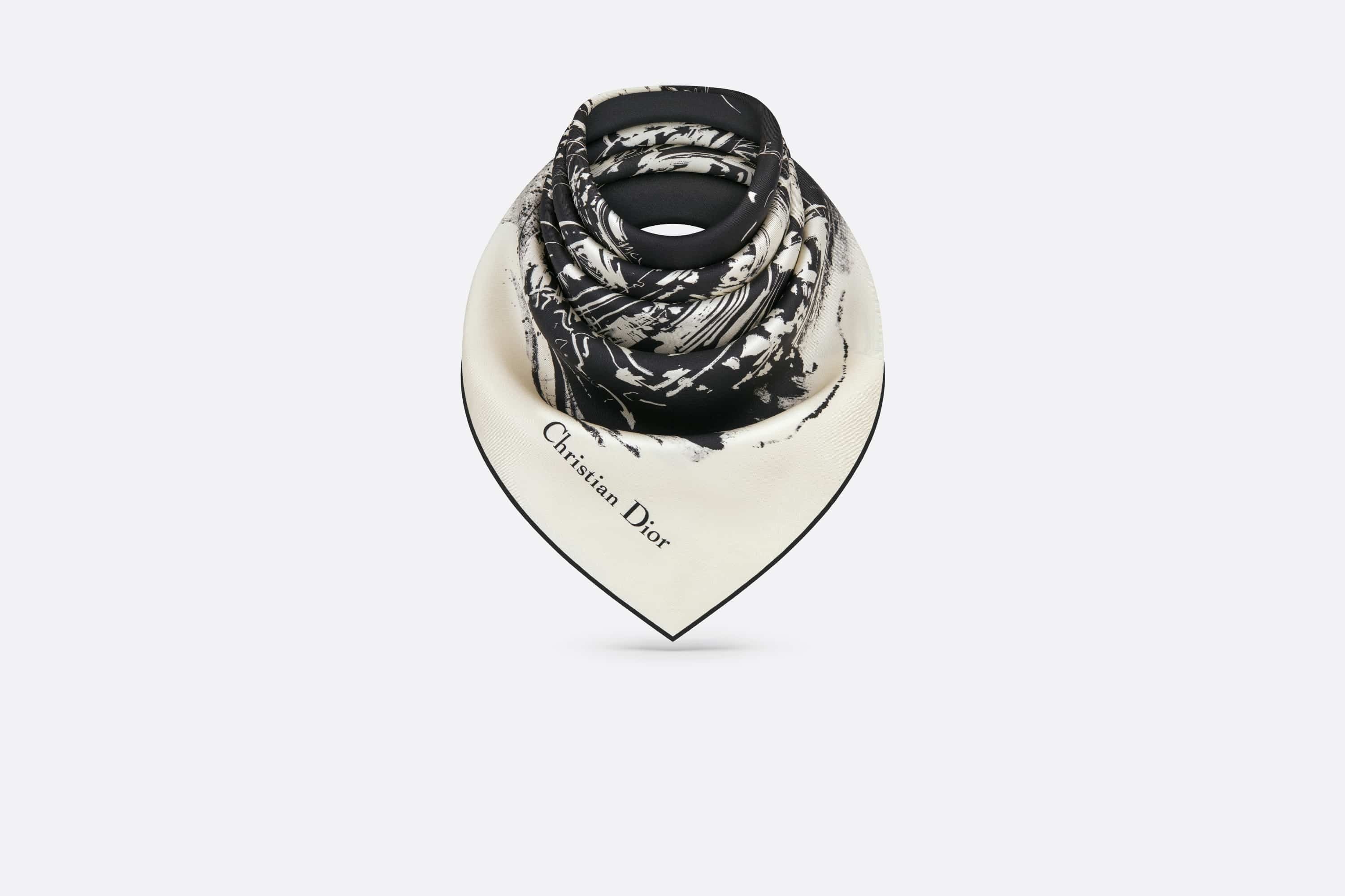 Dior New York 90 Square Scarf | dior | REVERSIBLE