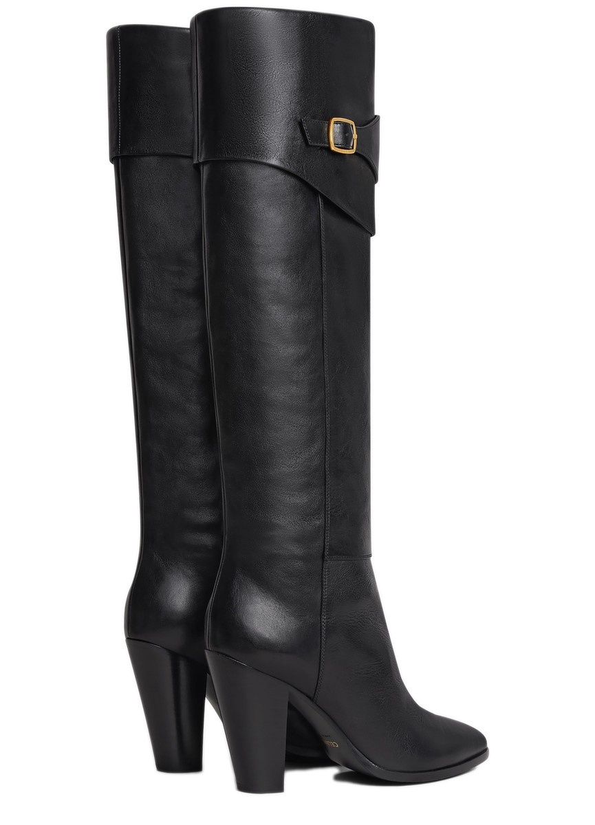 Riding boot with Triomphe Celine wiltern in calfskin - 3