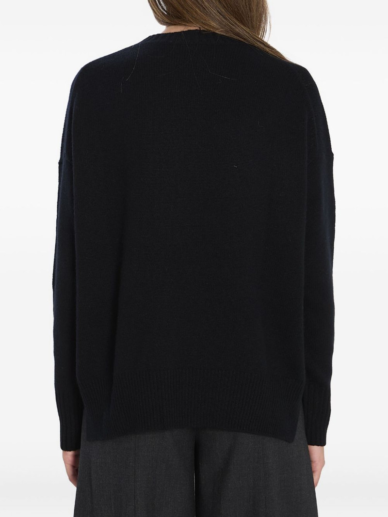ribbed crew-neck cashmere sweater 5