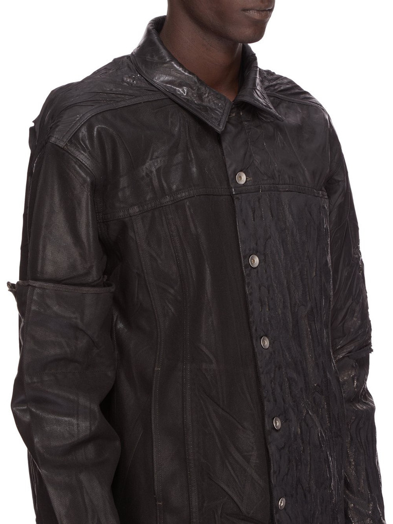 Black Hollywood Jumbo Worker Denim Jacket 4