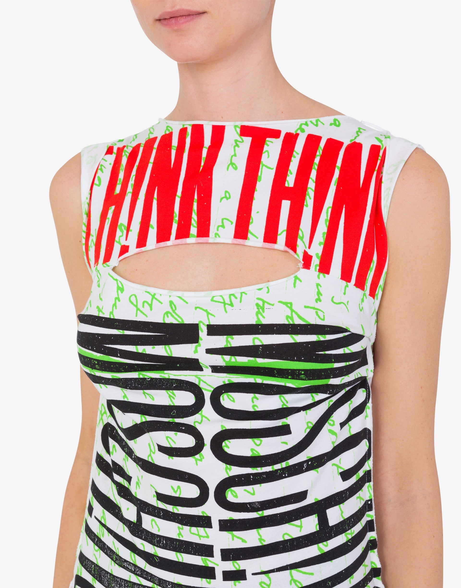 ORGANIC JERSEY TOP 'THINK TWICE' - 3