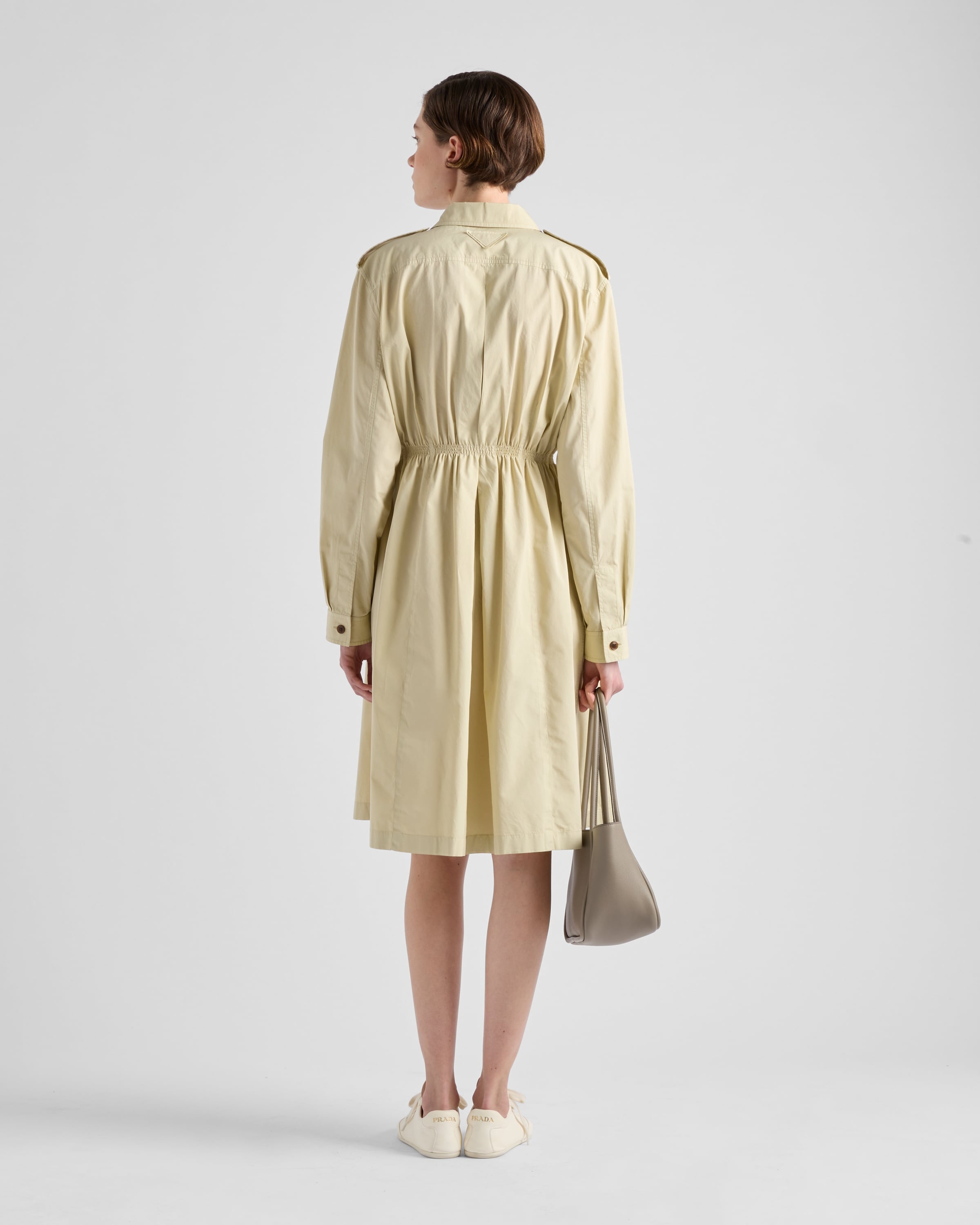 Poplin shirt-dress - 5