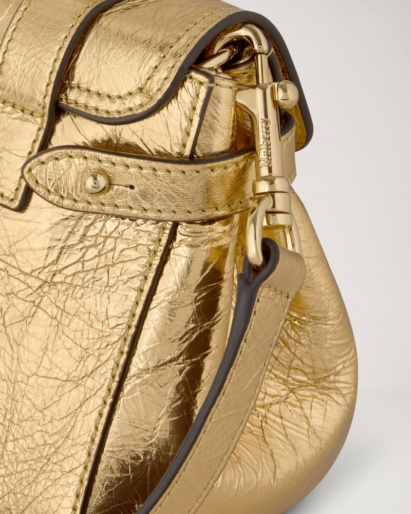 Mini Alexa Somerset Gold Crinkled Metallic 4